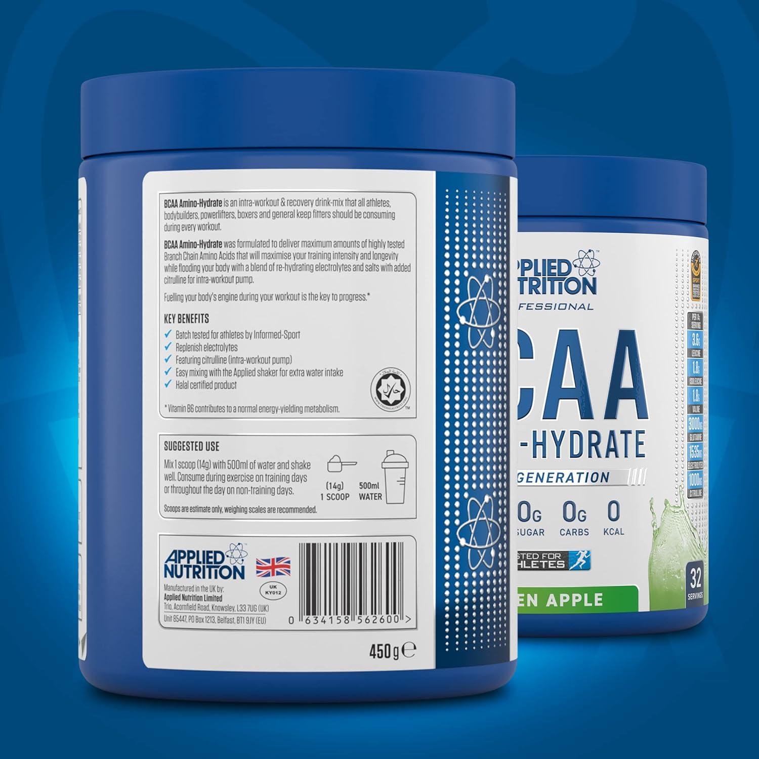 Applied Nutrition BCAA Powder Branched Chain Amino Acids BCAAs