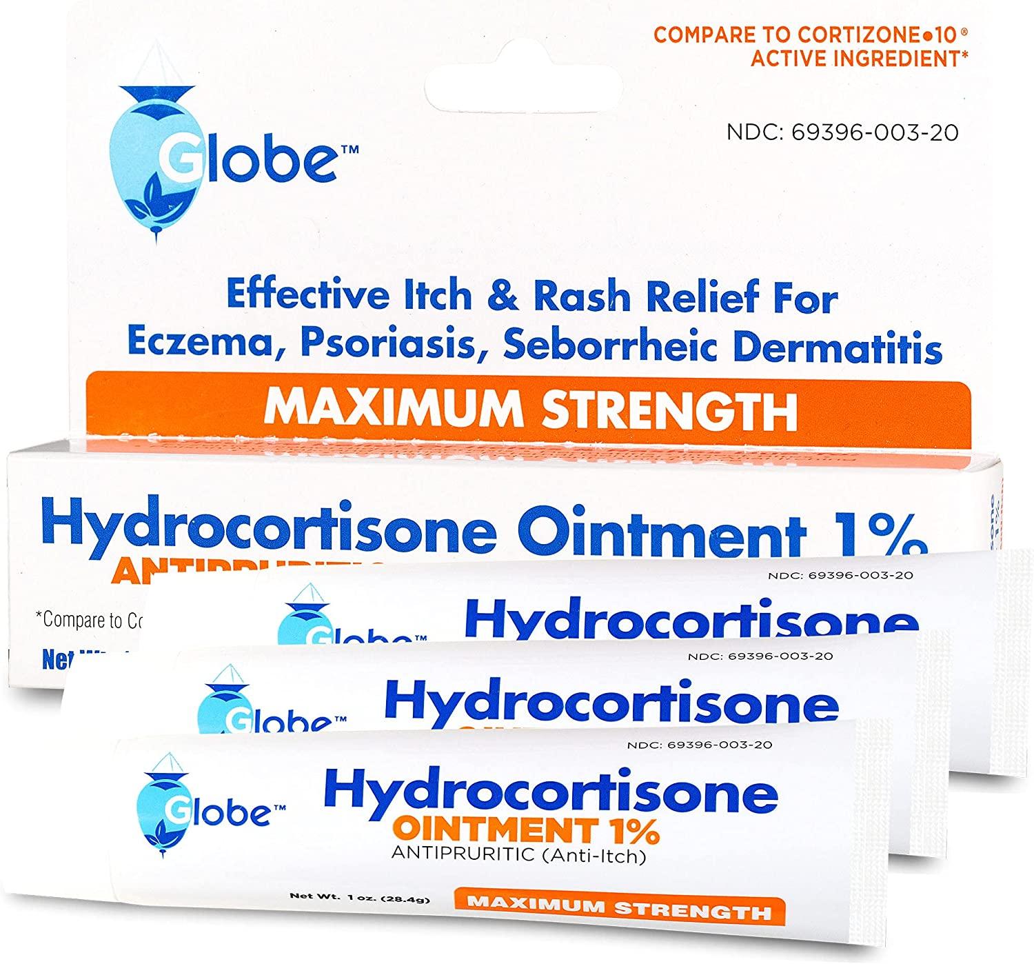 Hydrocortisone Maximum Strength Transparent Ointment 1,1 oz Anti