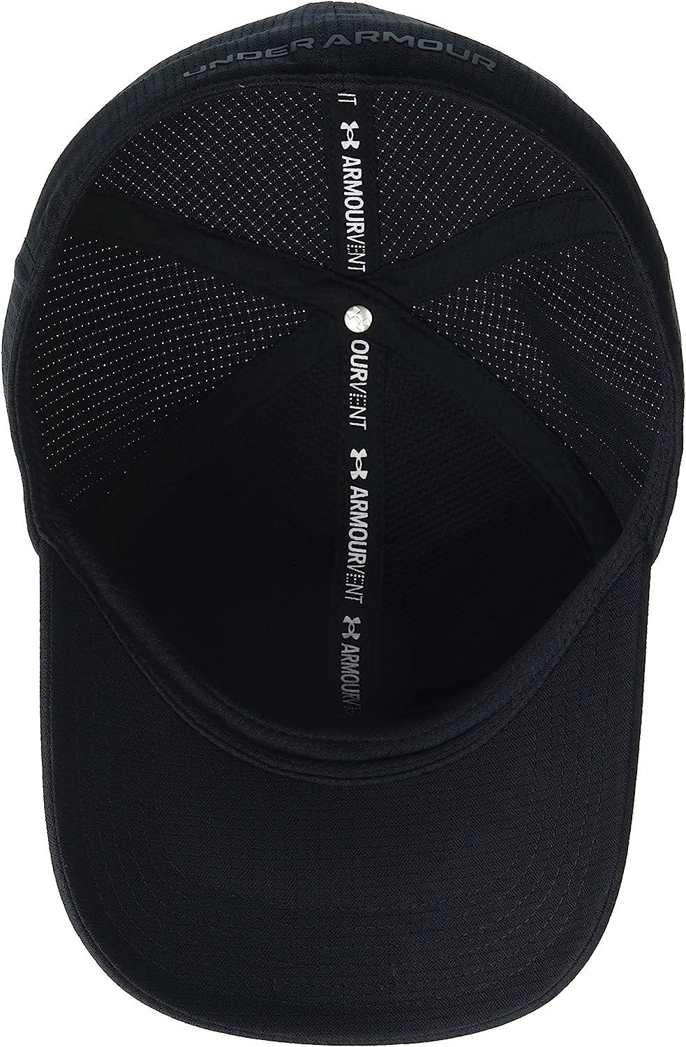 Under Armour Men's Iso-chill ArmourVent Fitted Baseball Cap Black