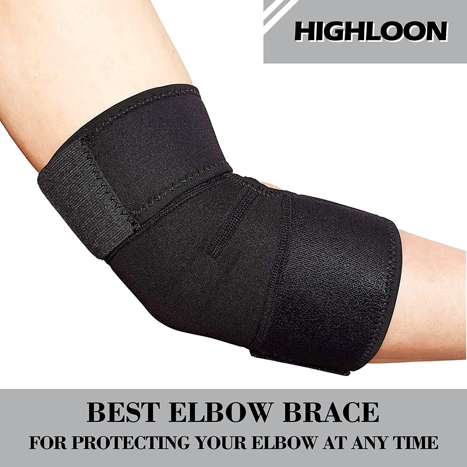 Adjustable Elbow Brace Support CoolMax Breathable Compression Arm