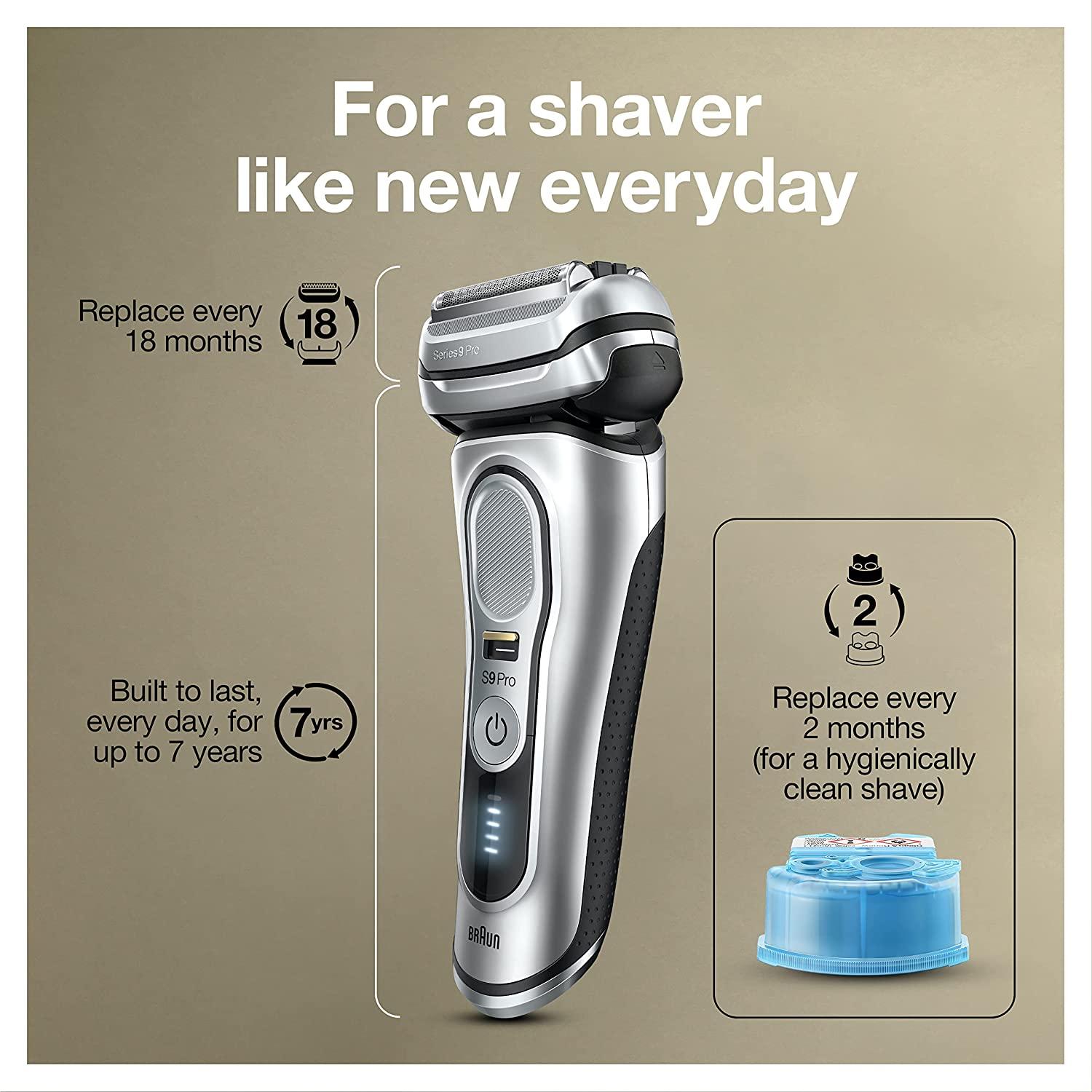 Braun Series 9 Pro Electric Shaver with PowerCase, 9477cc - Thebitbag
