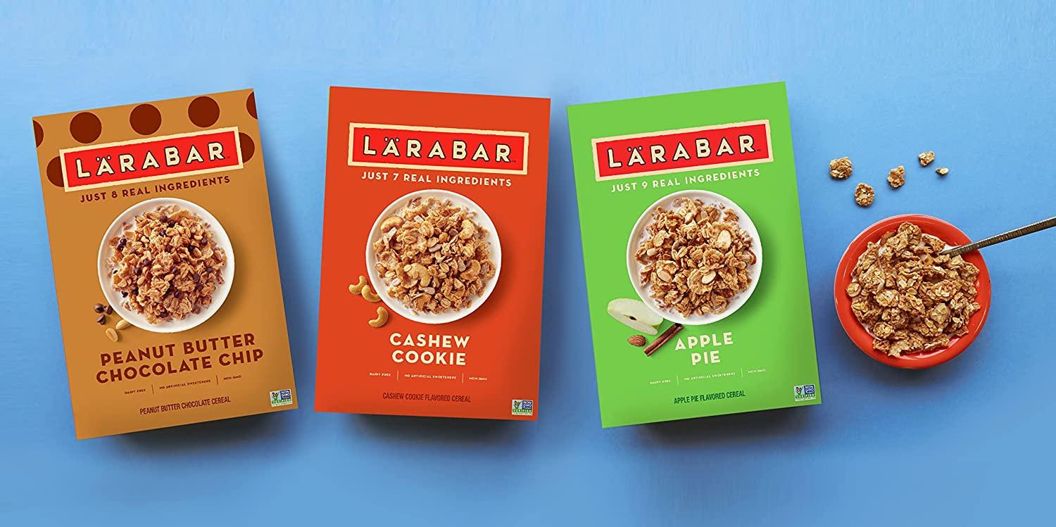Larabar Breakfast Cereal, Cashew Cookie, 22.2 oz