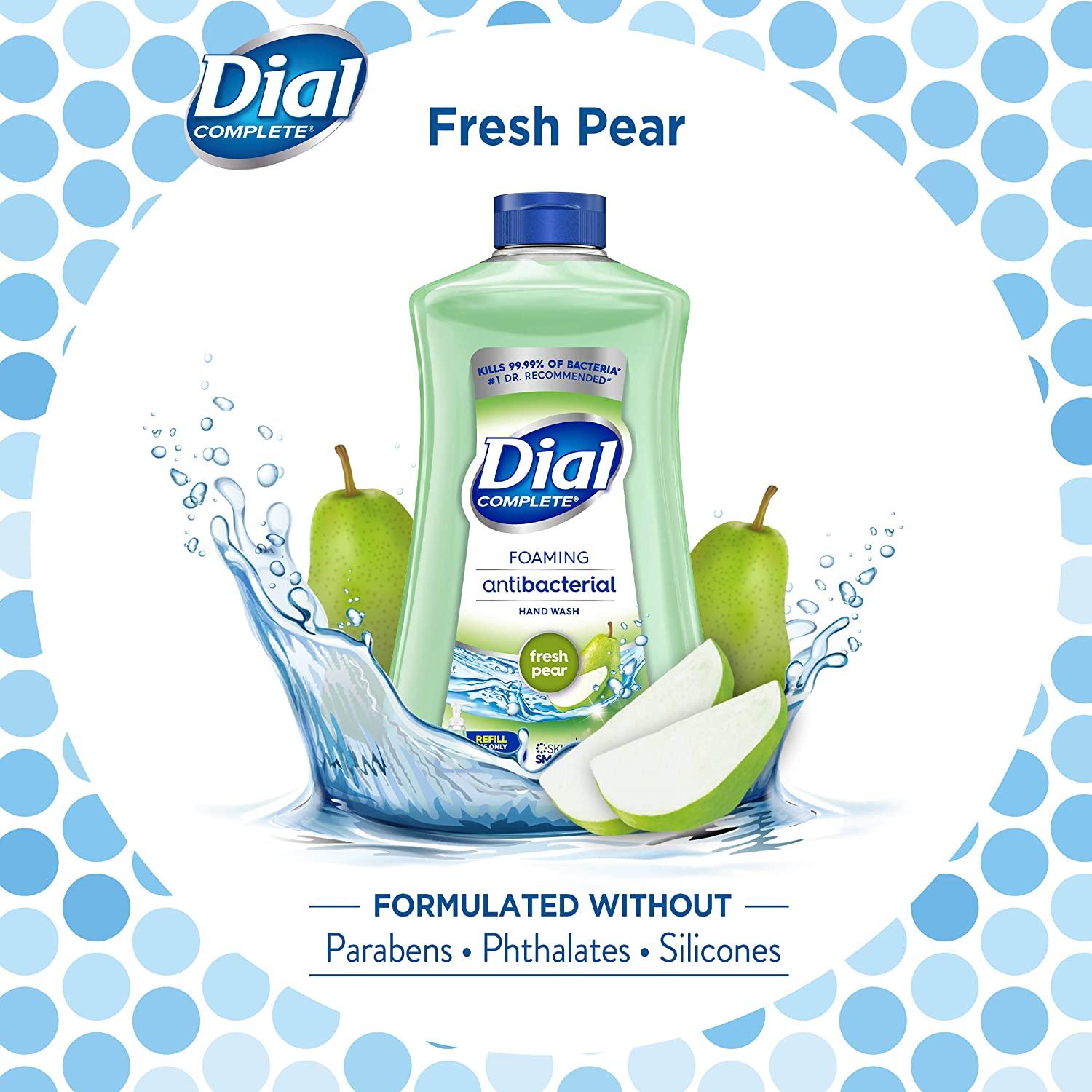 Dial complete antibacterial hotsell foaming hand wash refill