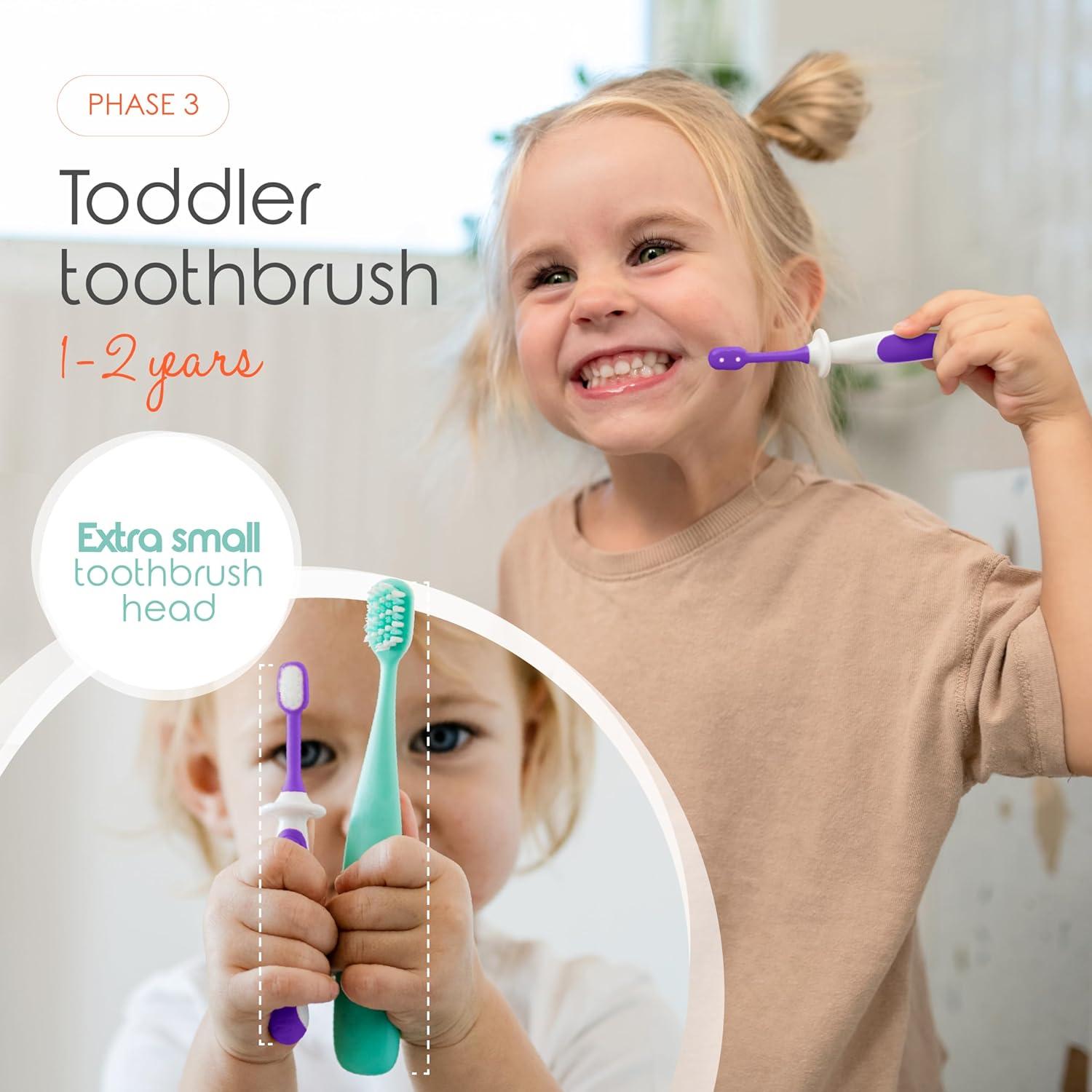 Cherish Baby Care Baby Toothbrush 0-2 Years Safety-Tested BPA
