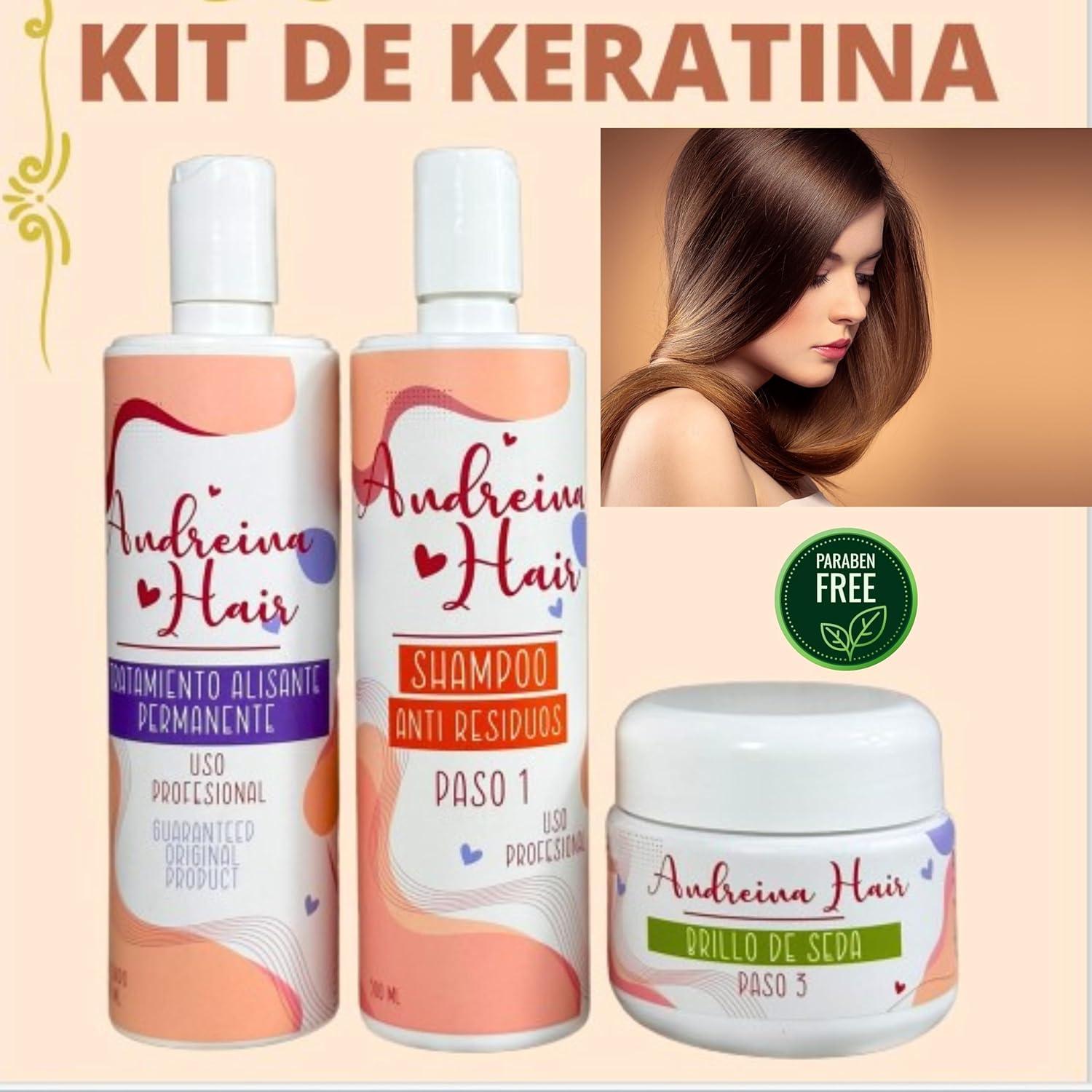 Cabello Alaciante Fermodyl Tratamiento Permanente De Keratina Kit