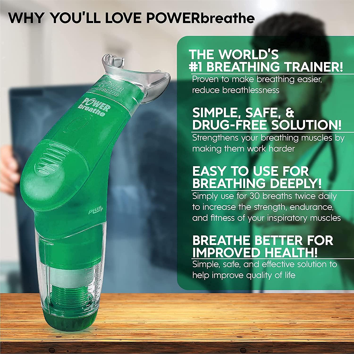 POWERbreathe Wellness Plus Breathing Device
