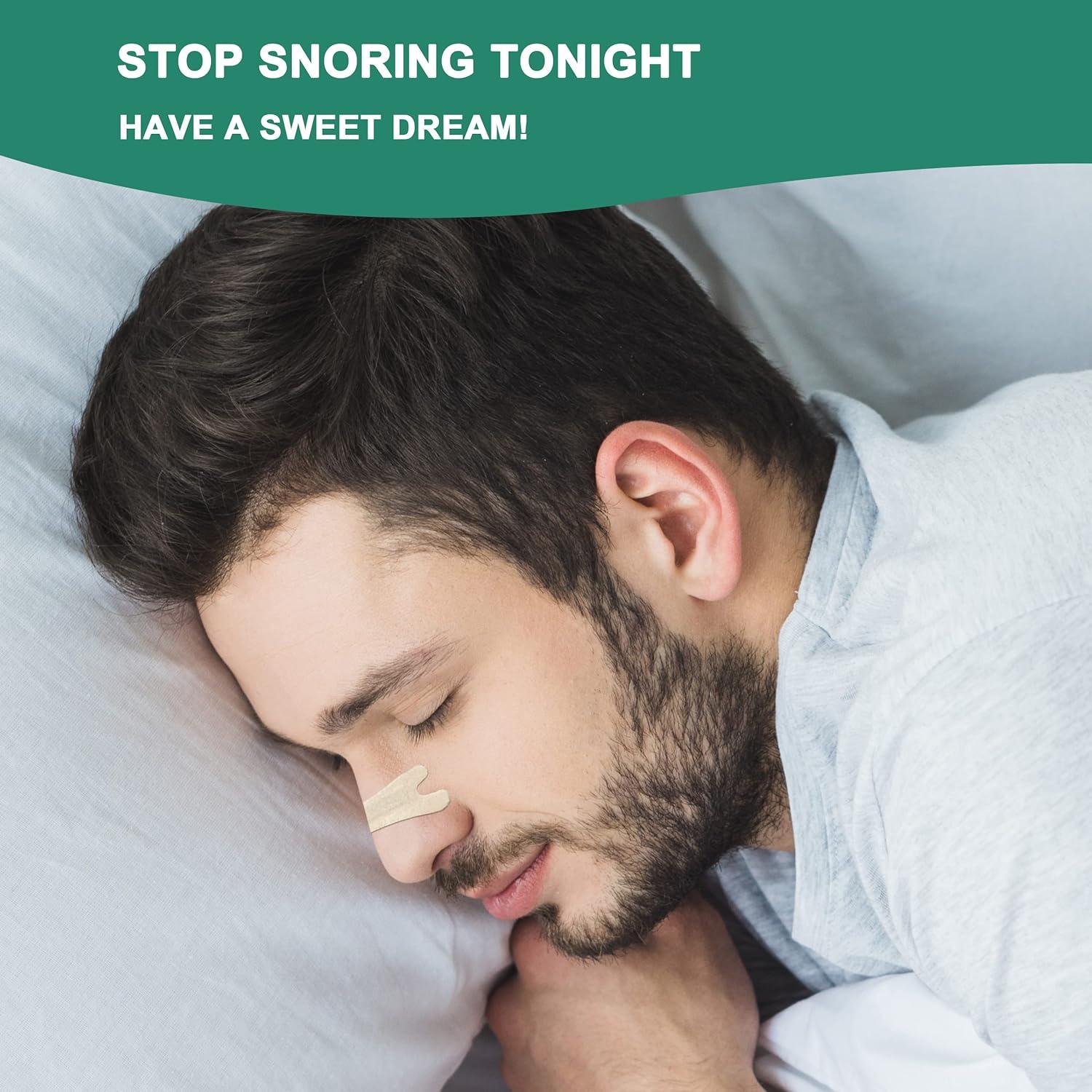 Nasal Strips for Snoring 120 Count Extra Strength Nose Strips for Breathing Sleep Snore Strips