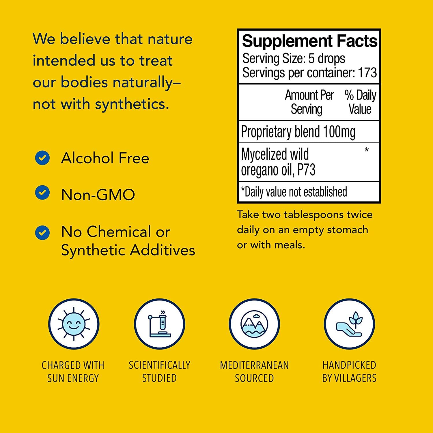 North American Herb & Spice Oreganol P73 Juice 12 fl oz Pack of 2