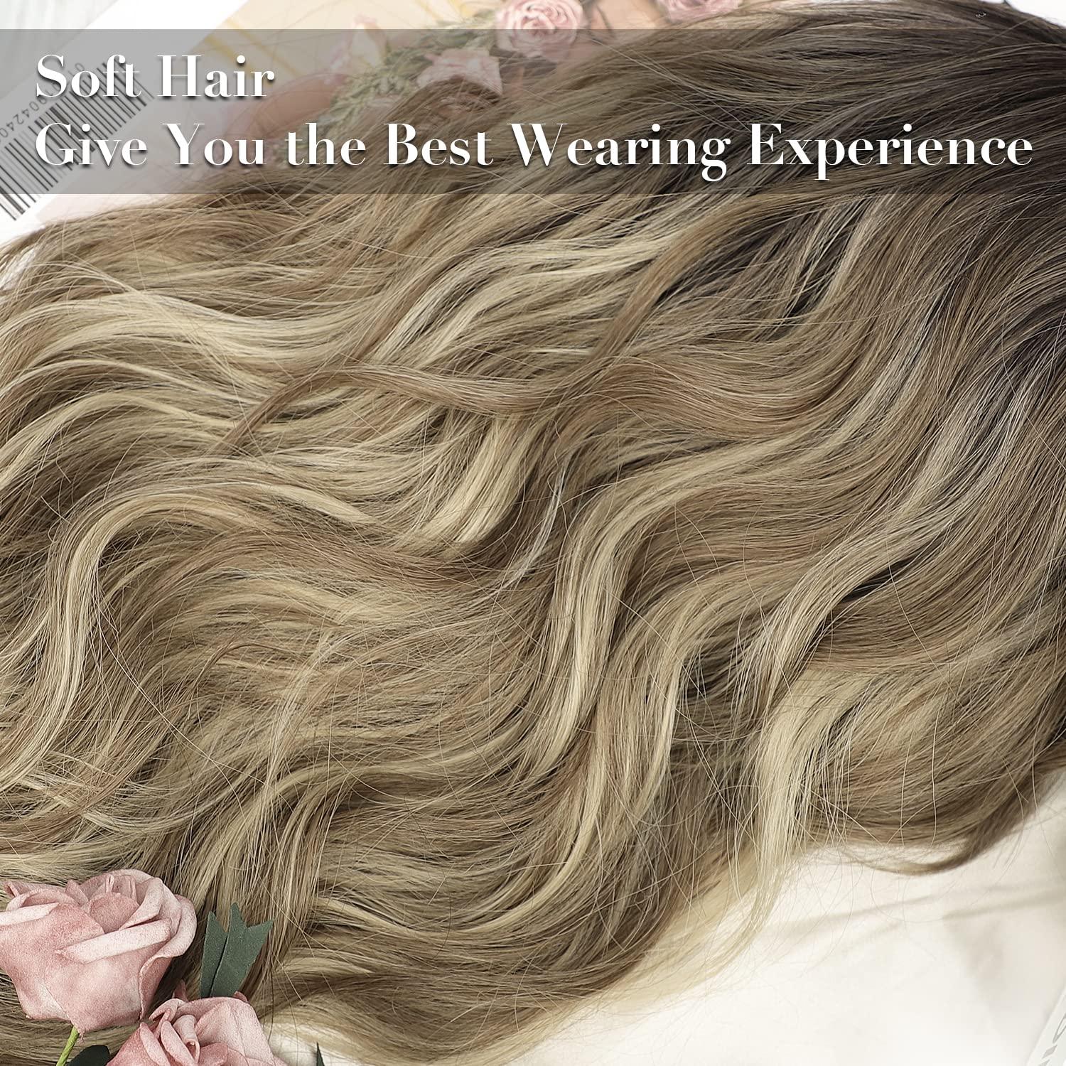 Blonde best sale yarn wig