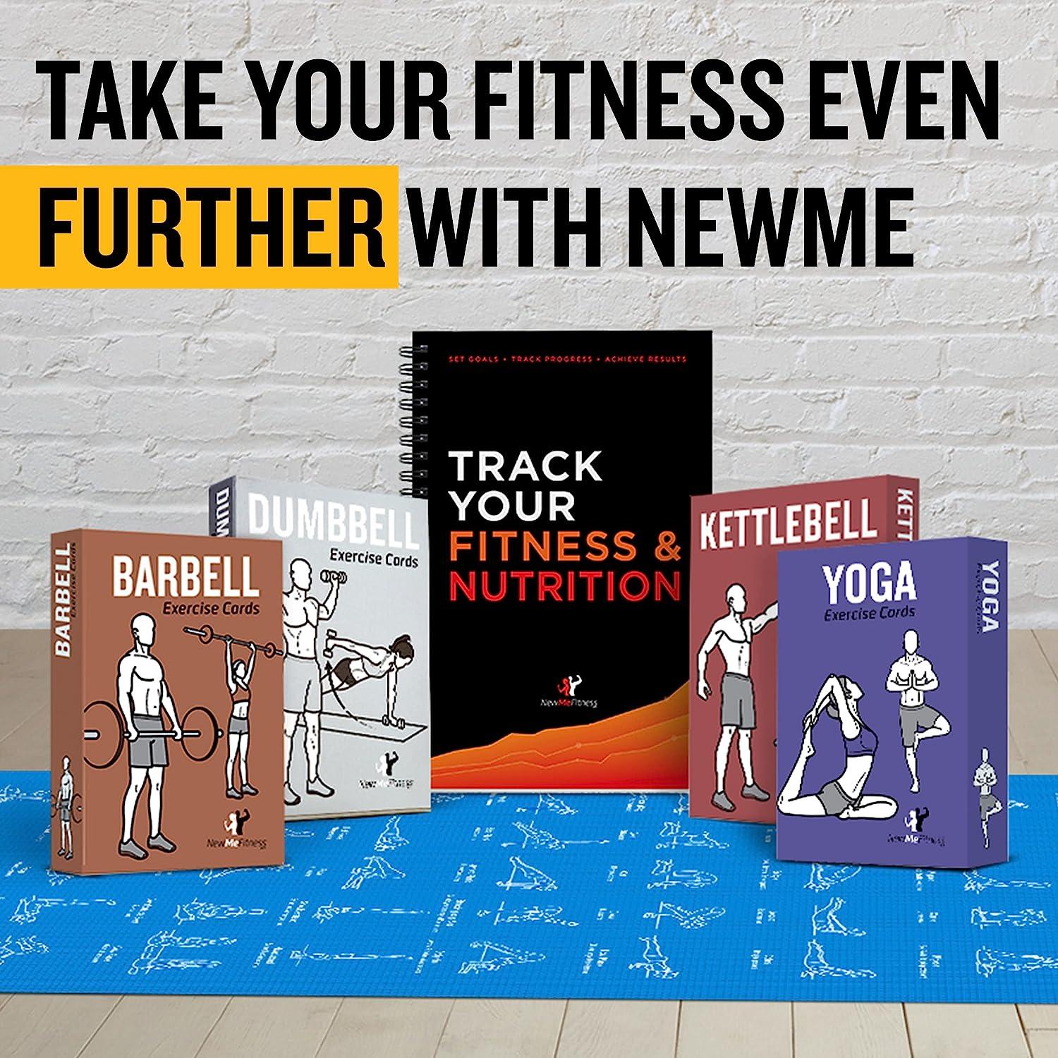 Dumbbell Workout Book Instructional Fitness Deck For Booty Band