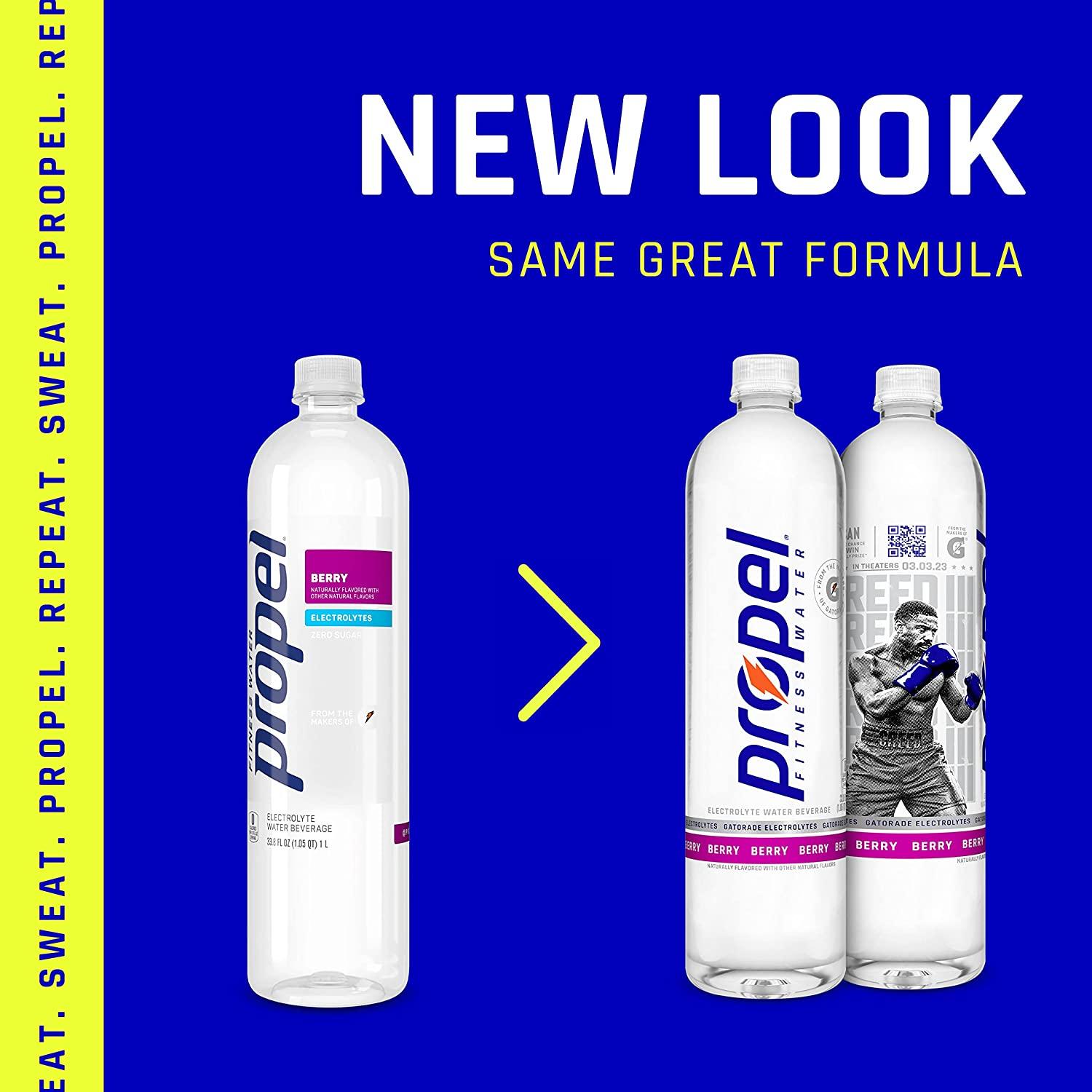 Propel Zero Calorie Sports Water Variety Pack 12 Count, 16.9 Fl Oz