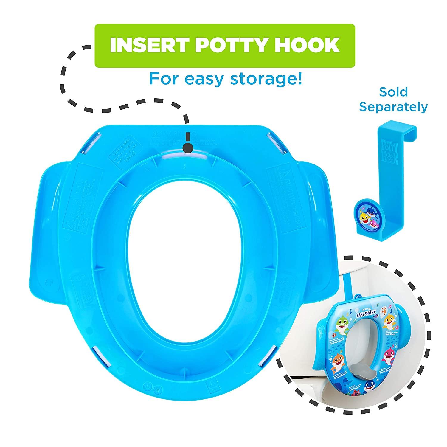 Nickelodeon Baby Shark"Sharktastic" Soft Potty Seat and Potty Training