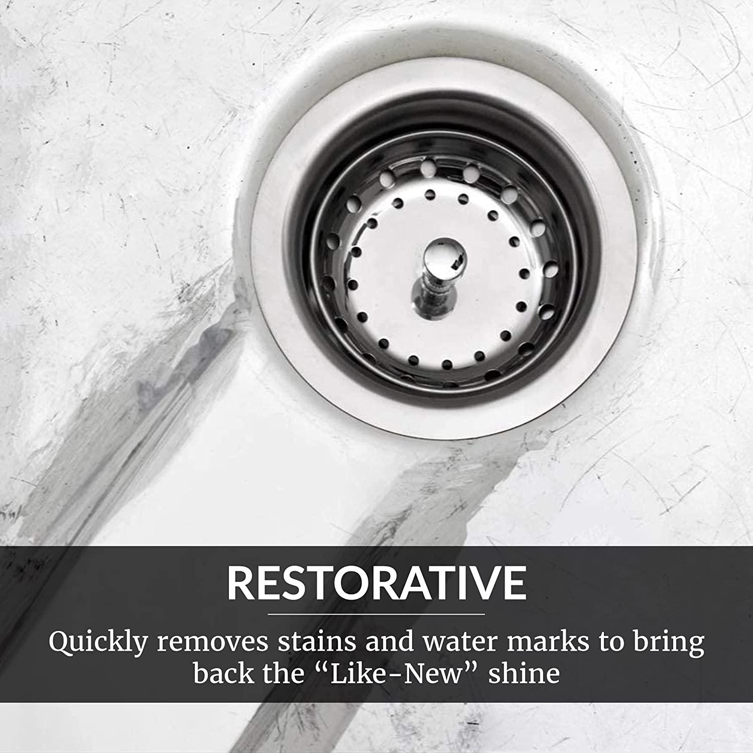 Hope's Perfect Sink Cleaner and Polish, Restorative, Removes Stains