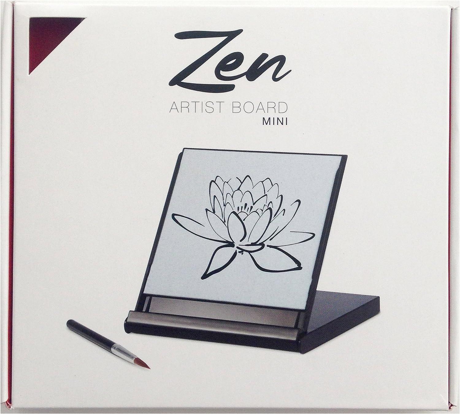Buddha Board, Magic Board, Paint With Water Board, Zen Artist Reusable Board.  Reusable Painting Board to Practice Your Artwork. 