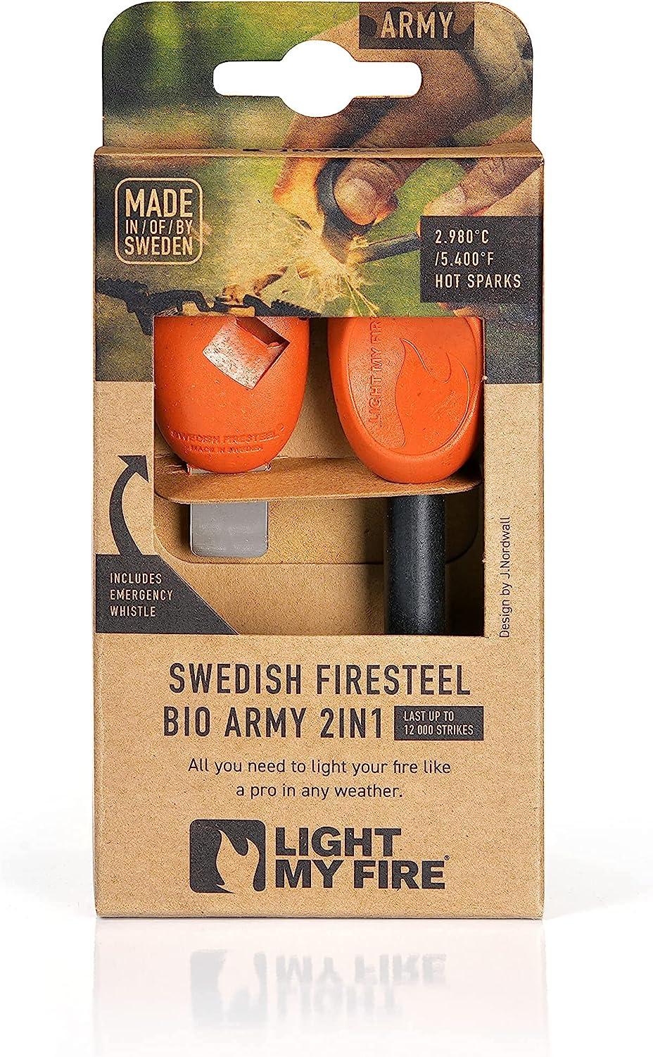 Light my Fire Ferro Rod Fire Starter Flint and Steel Fire Starter Kit