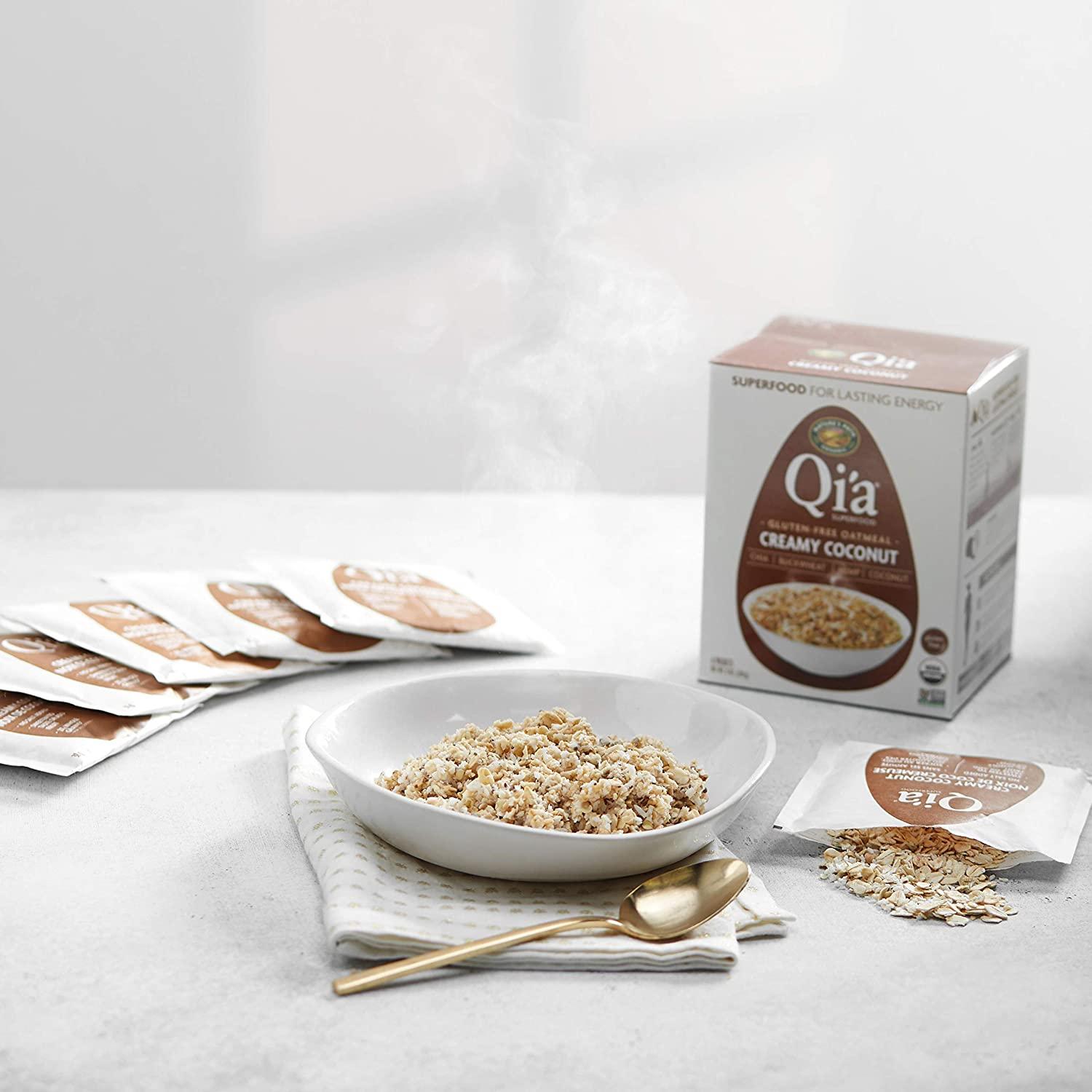 Nature’s Path Qi'a Superfood Creamy Coconut Instant Oatmeal, Healthy