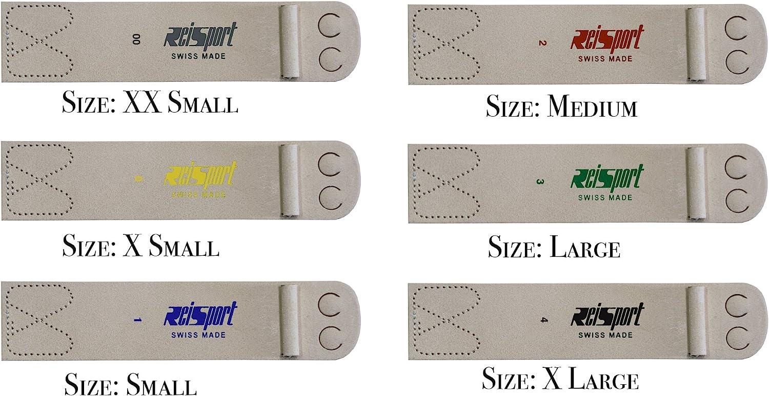 Reisport Women's Gymnastic Grips Uneven Double Buckle Bar Grips, No