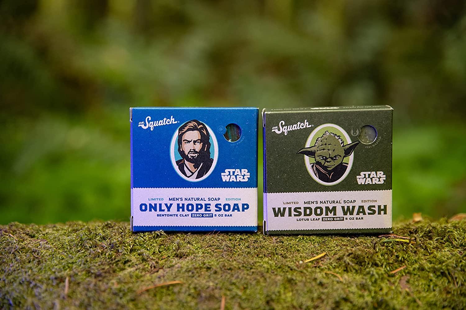 The Dr. Squatch Soap Star Wars Soap Collection with Collector's