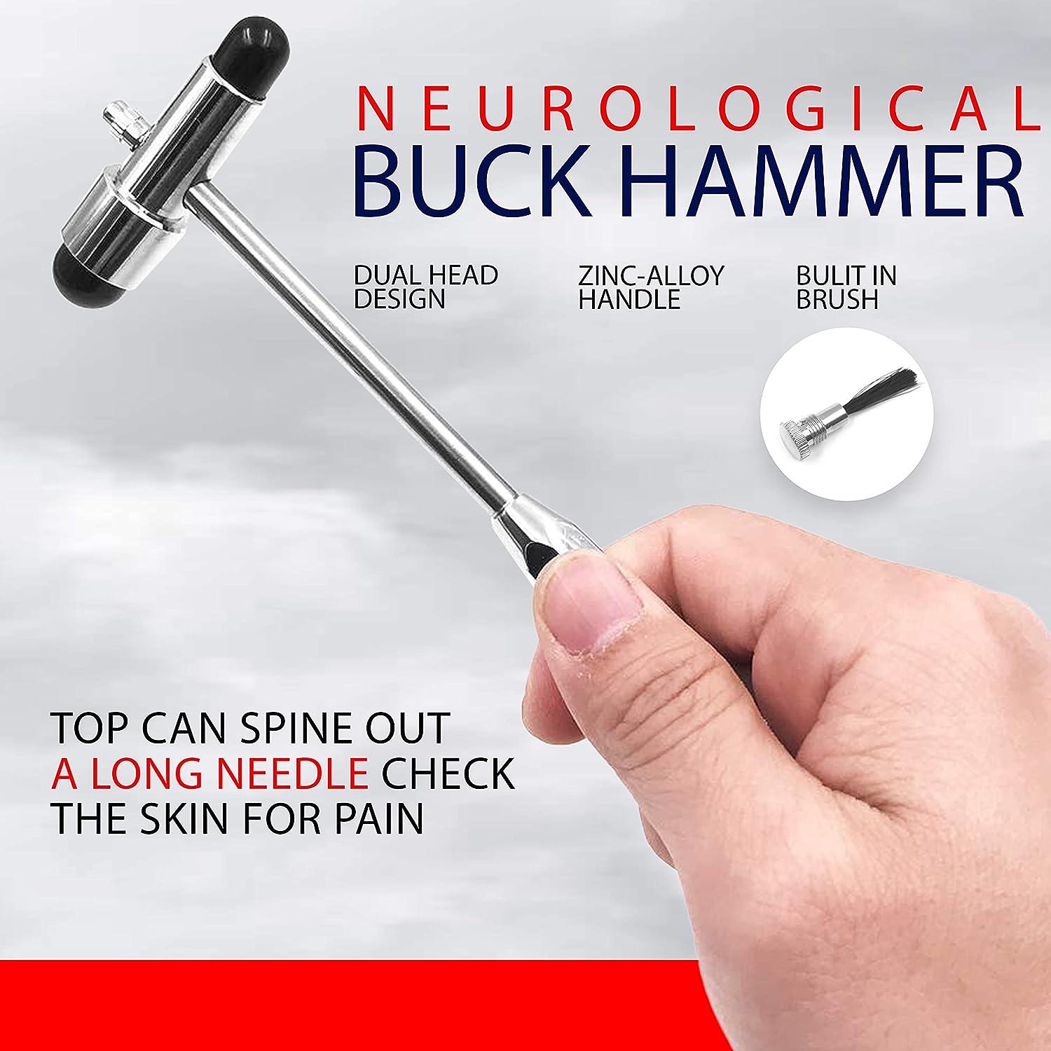5 in 1 Tuning Fork with Buck Hammer Diagnostic EMS + Nurse Led