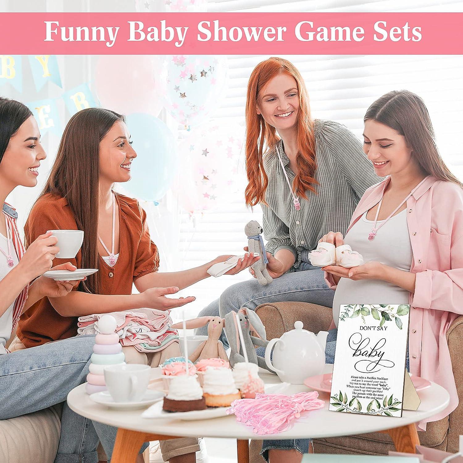 Gender Reveal Baby Shower Game Set