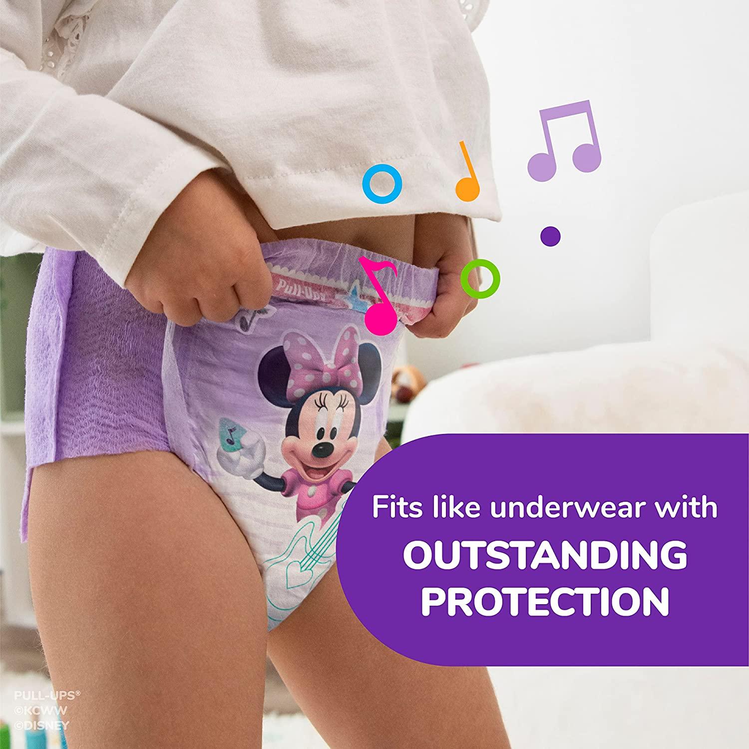Pull-Ups Girls' Potty Training Pants Training Underwear Size 6, 4T-5T, 74  Ct 4T-5T (74 Count)
