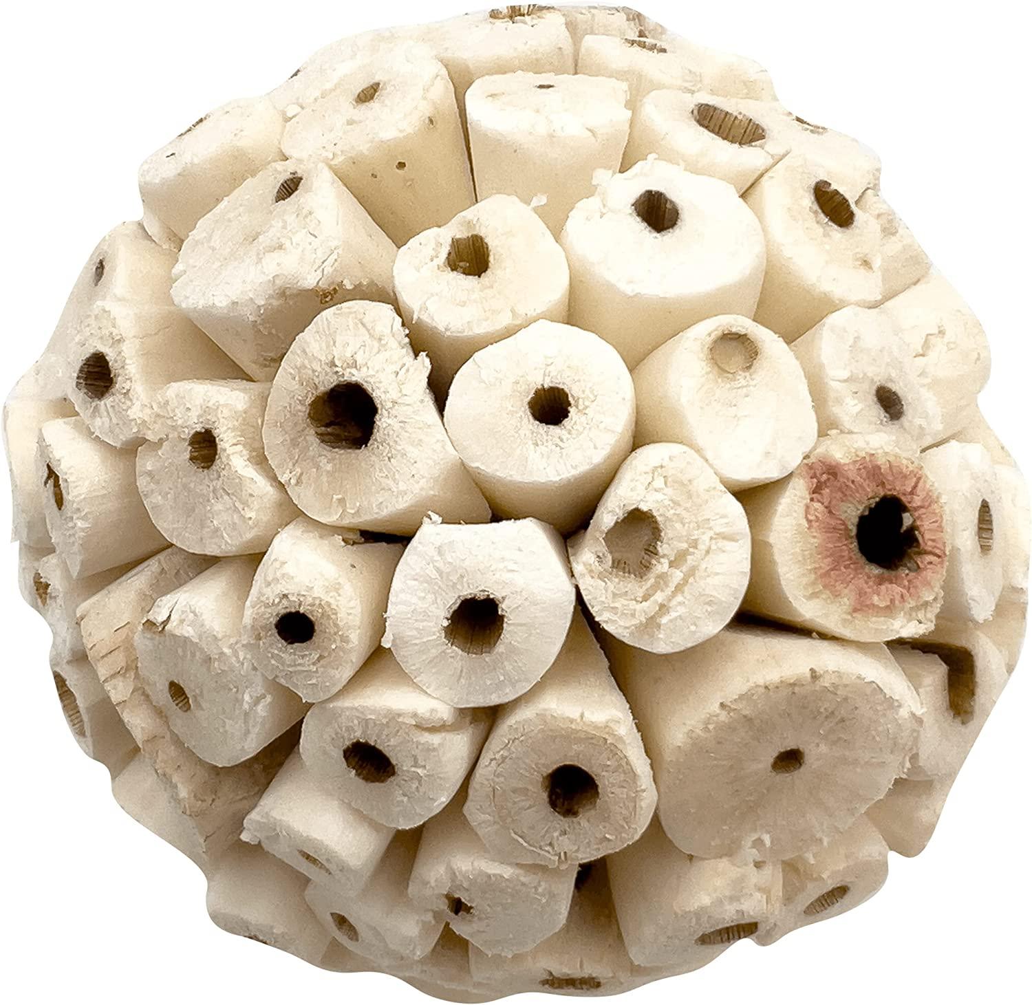 M&M Assorted Sola Bird Toys Natural Shredding Foot Toys with Small