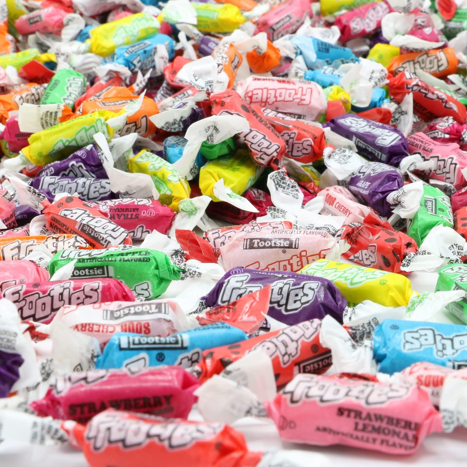 Tootsie Frooties Candy Assorted Fruit Flavored Chewy Taffy 2lb Bulk