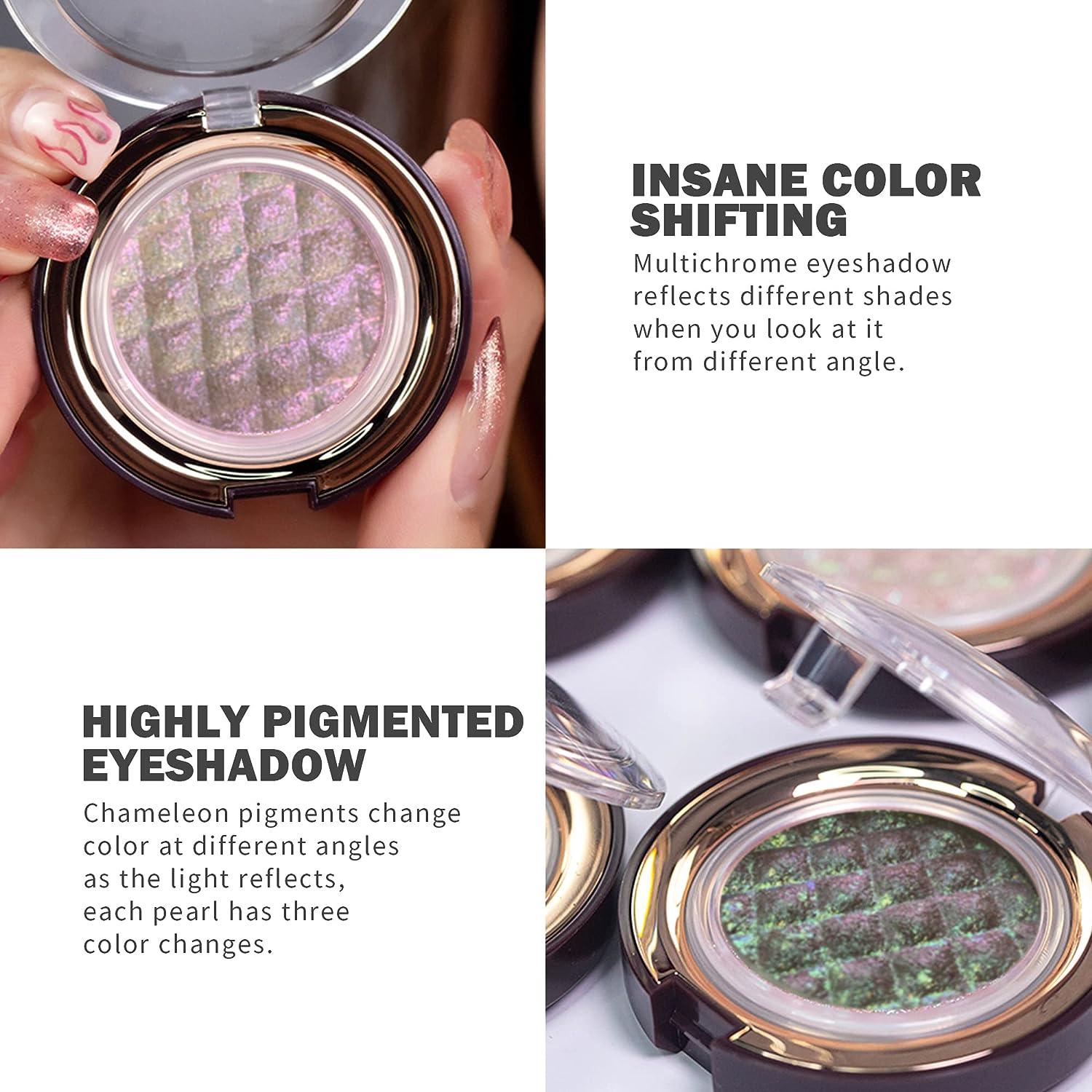 CHARMACY Star Bomb Multichrome Eyeshadow Glitter Duochrome Eye shadow Palette Sparkling Foiled