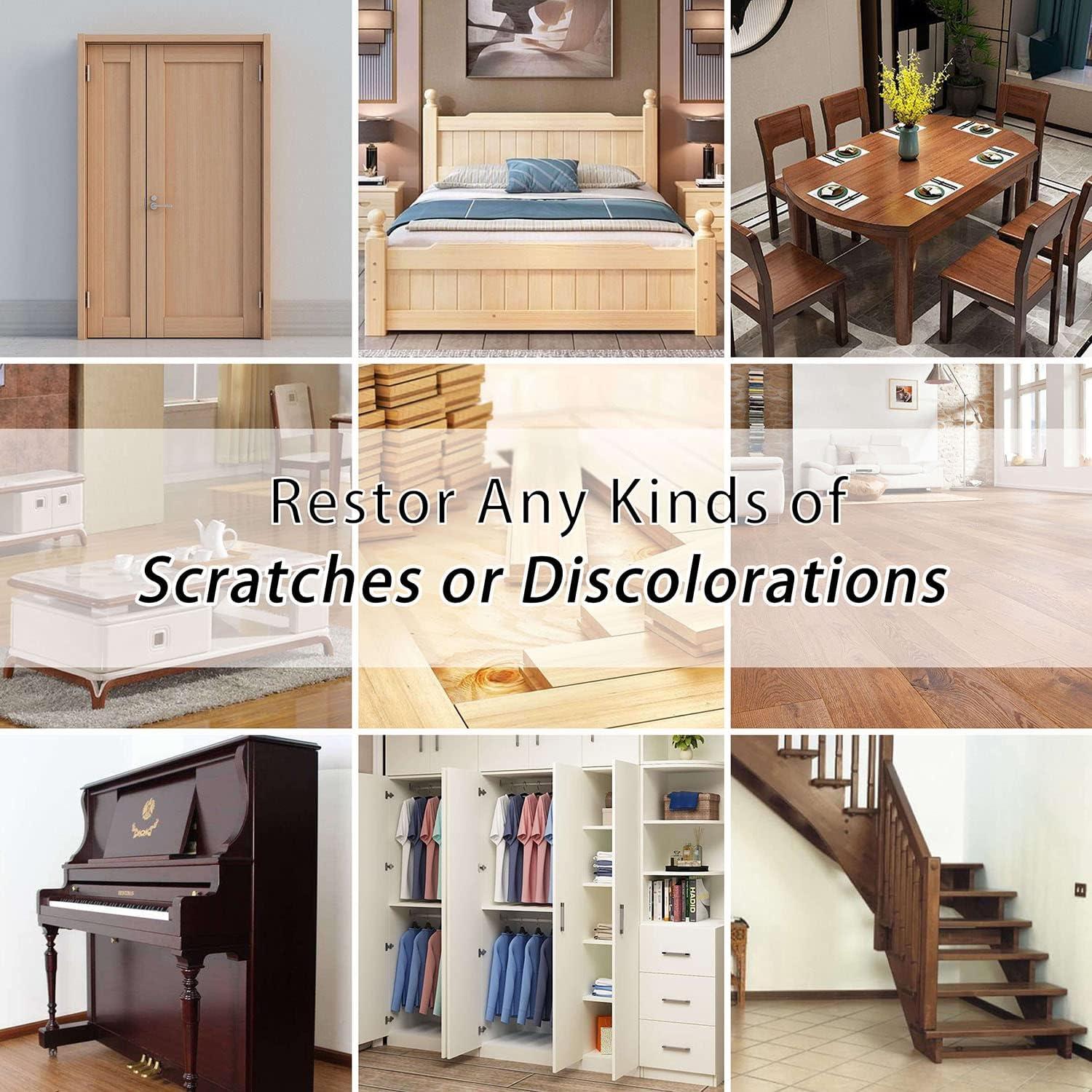 Lifreer Wood Furniture Repair Kit Set of 42 Touch Up Markers