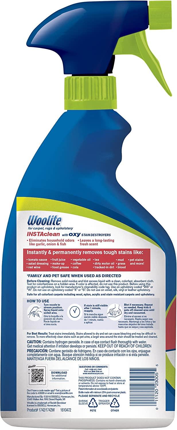 Woolite InstaClean Permanent Stain Remover 2 Pack 21799
