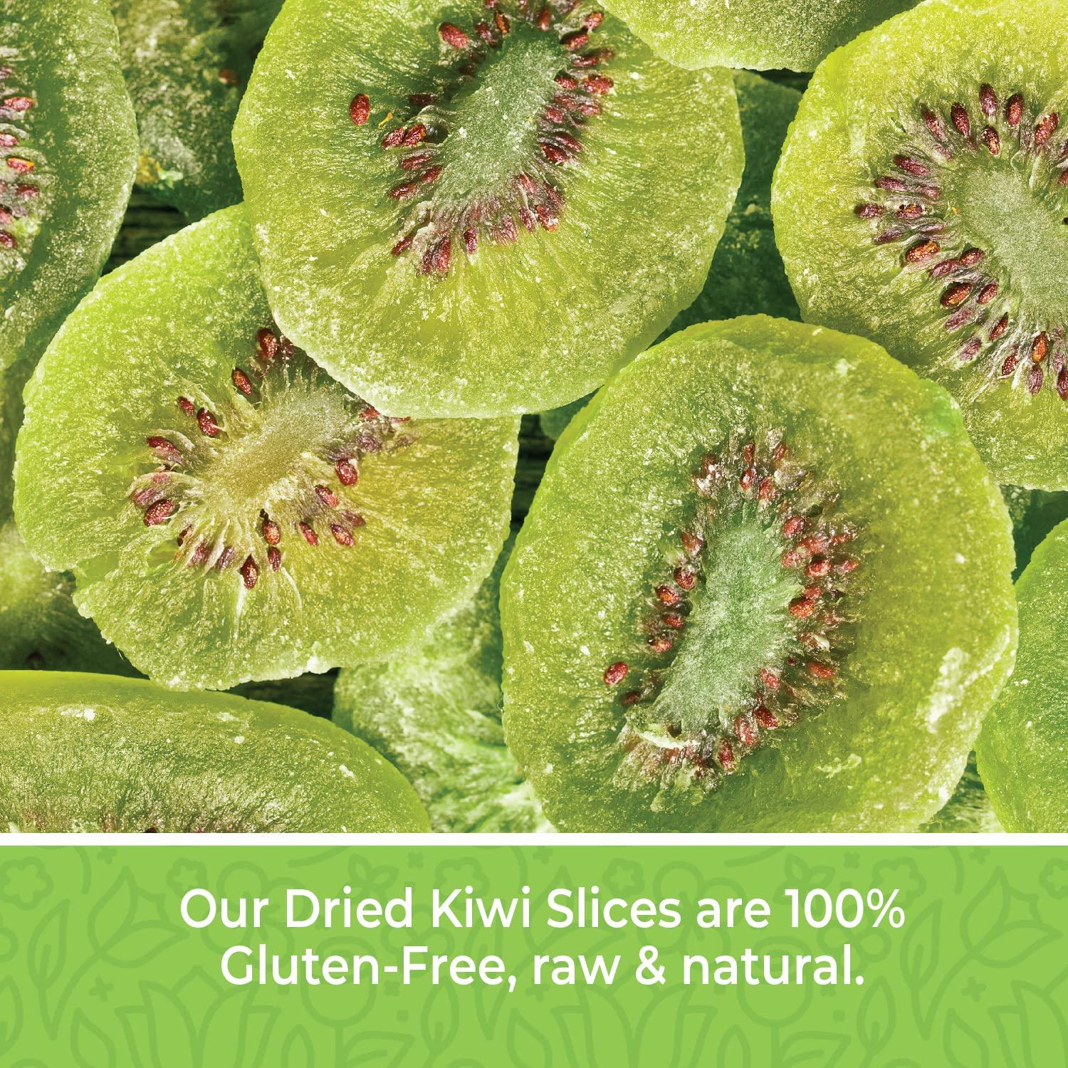 Dried Kiwi Fruit Slices, 1 Pound. Dried Kiwis Fruit, Dehydrated Kiwi