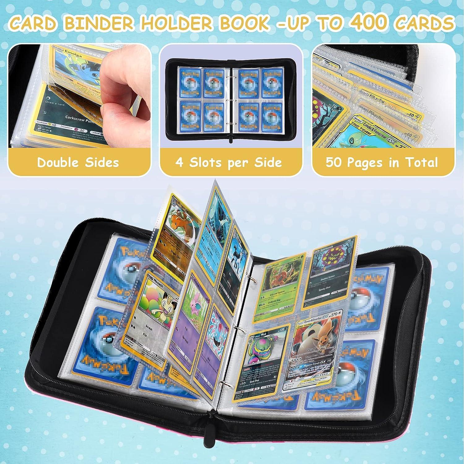 Getoys Card Binder - 400 Pocket Trading Card Album with 50 Sleeves | Holds Up to 400 Cards | Zipper Closure | Kids Toys - Orange | Buy Now with Express International Delivery | GoSupps.com Getoys Card Binder - 400 Pocket Trading Card Album with 50 Sleeves | Holds Up to 400 Cards | Zipper Closure | Kids Toys - Orange | Buy Now with Express International Delivery | GoSupps.com