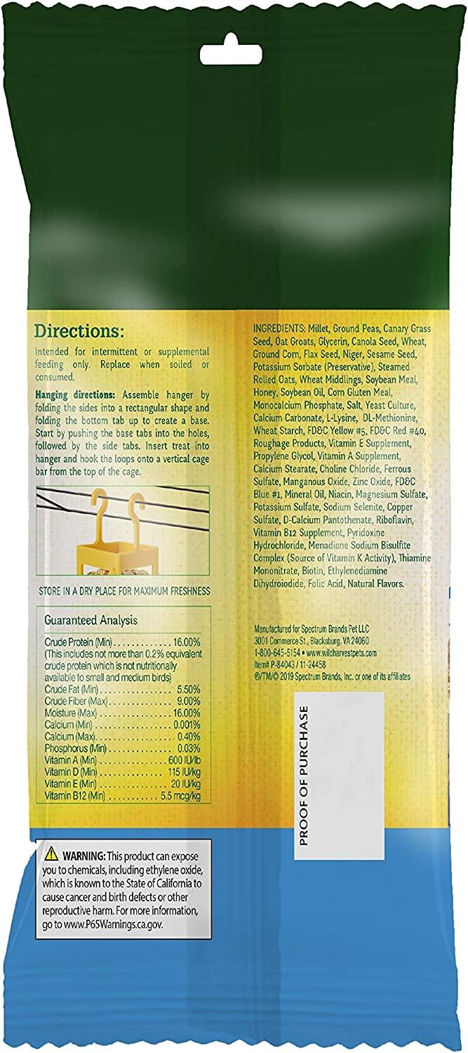 Wild Harvest Treat Sticks Crispy Minis Honey Flavor 4 Count, Hanger