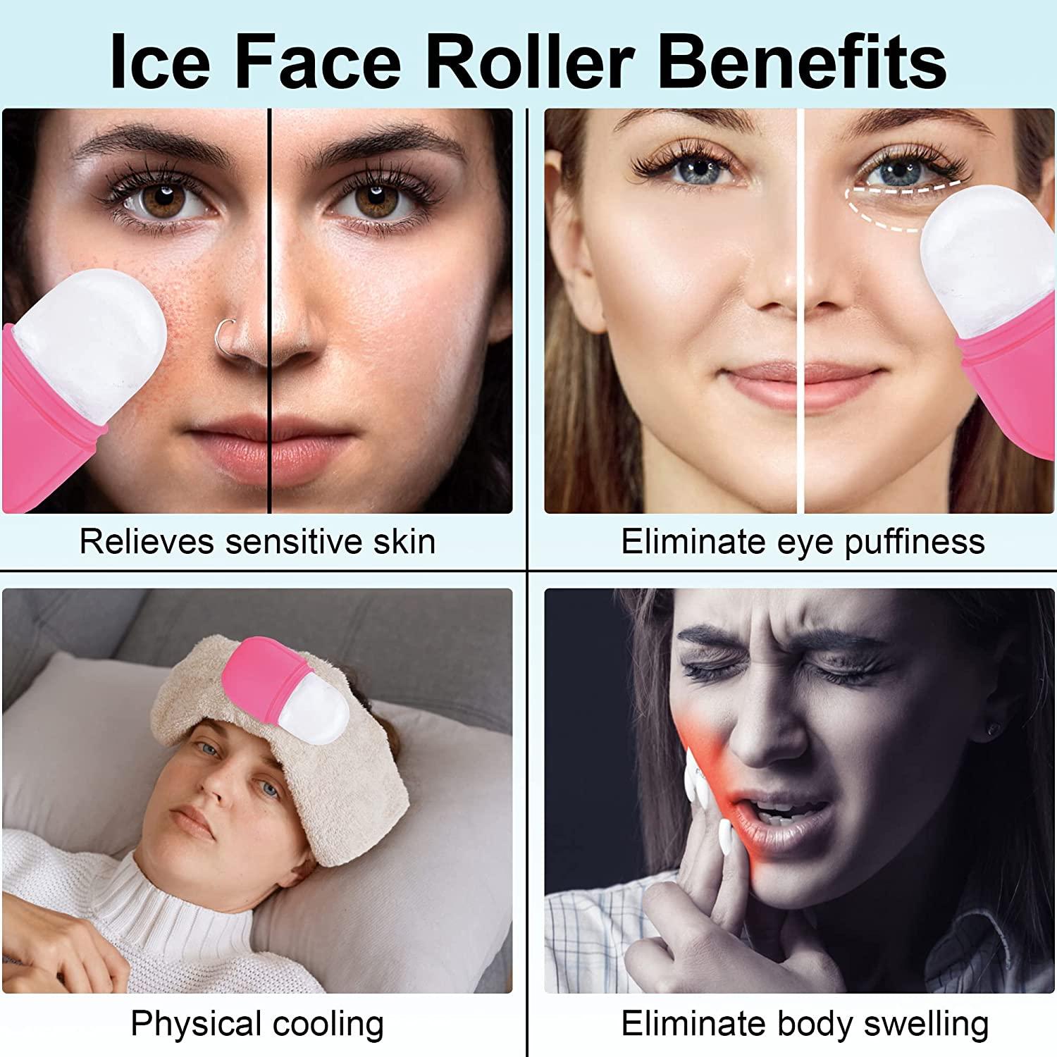Ice Facial Tool, Ice Roller For Face