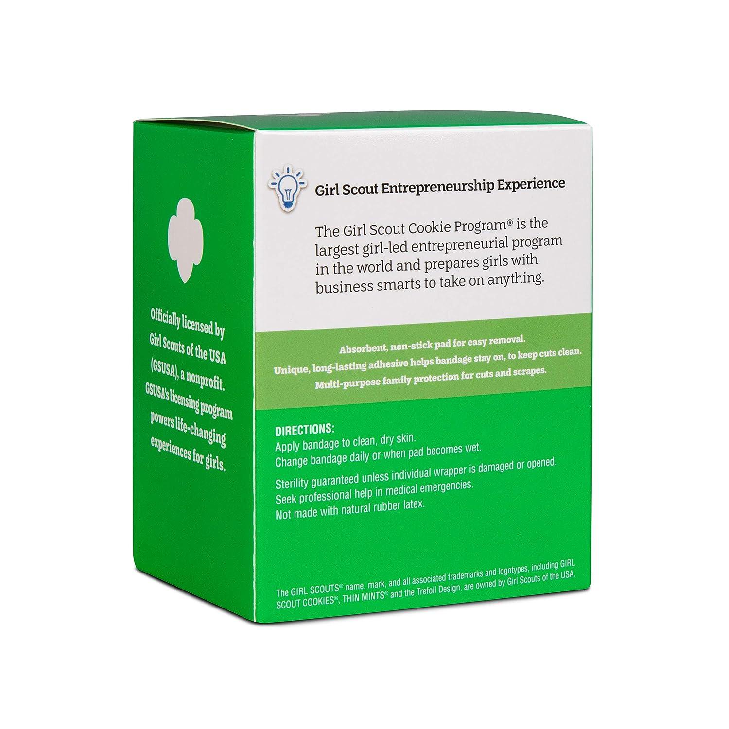 Dukal 1087751 Girl Scouts Adhesive Bandages 100 Ct, Assorted Styles