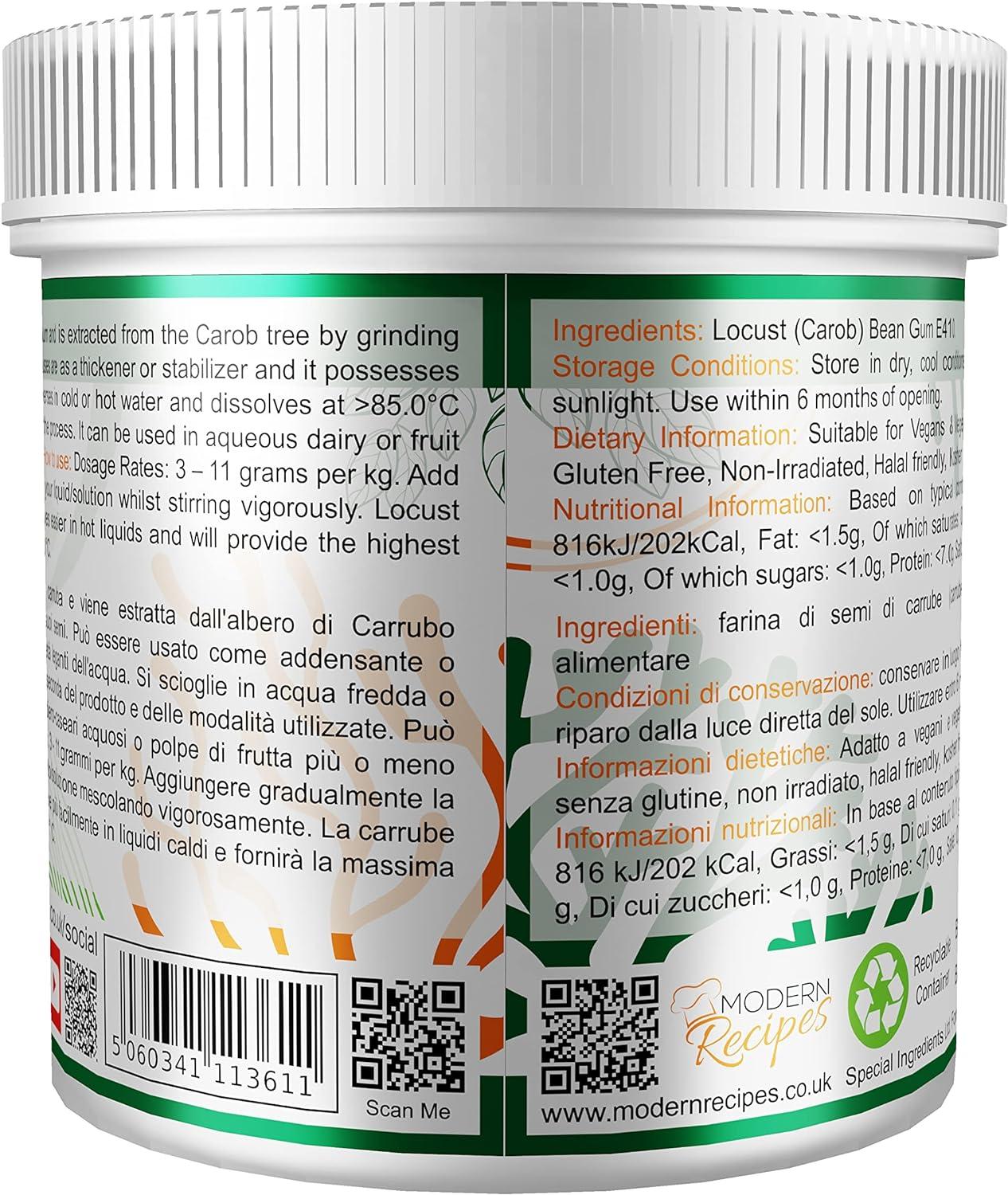 Special Ingredients Locust Bean Gum Powder 100g Premium Quality Locust Bean Gum Powder 100 g