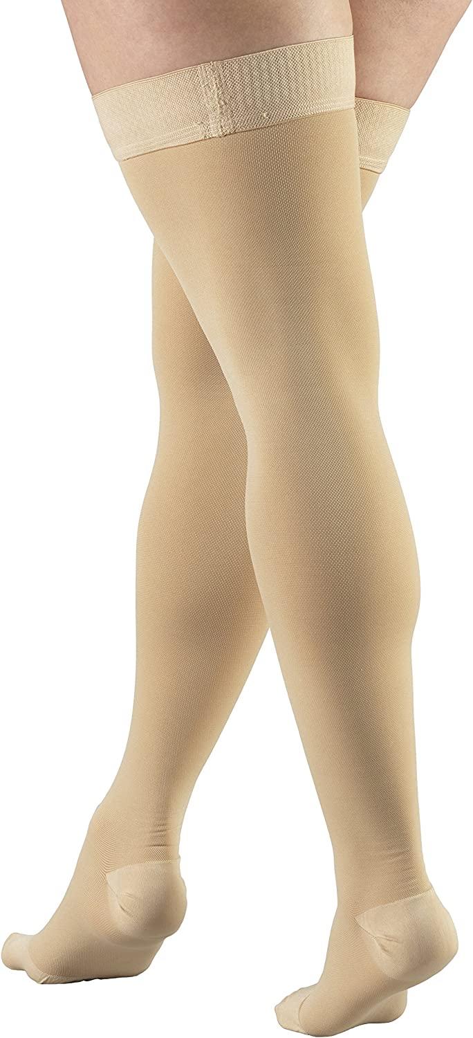 Compression Pantyhose for Women and Men, Closed Toe Medical Compression  Stockings, 20-30 mmHg Graduated Compression Pantyhose, Beige, 3X-Large :  : Health & Personal Care