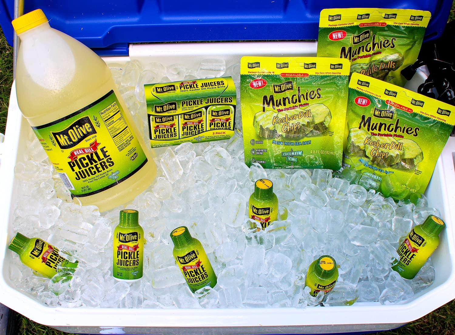 Mt. Olive Pickle Juicers Kosher Dill Pickle Brine, 64 Ounce Bottle