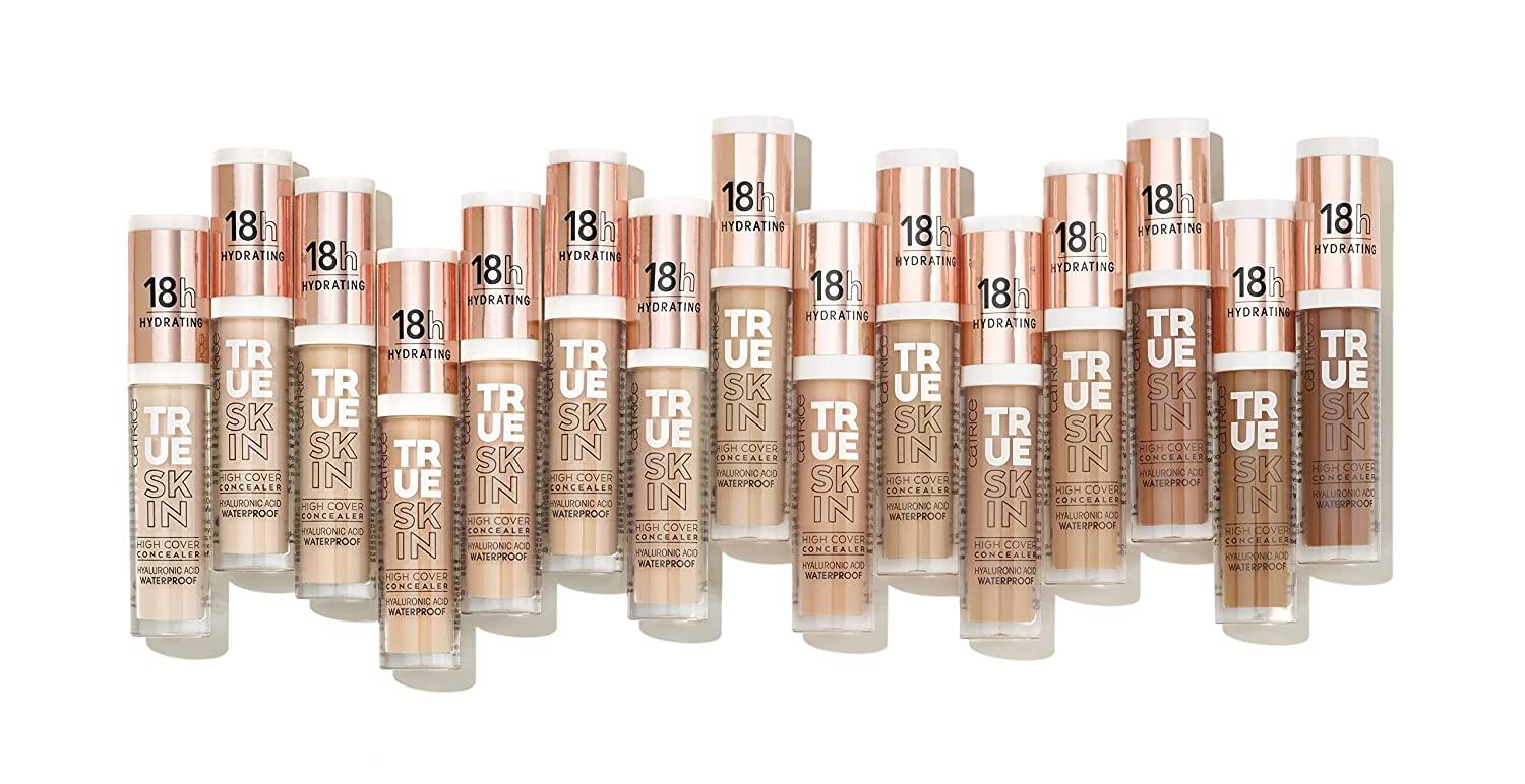 Catrice True Skin High Cover Concealer Waterproof & Lightweight Hyaluronic Acid Lasts 18