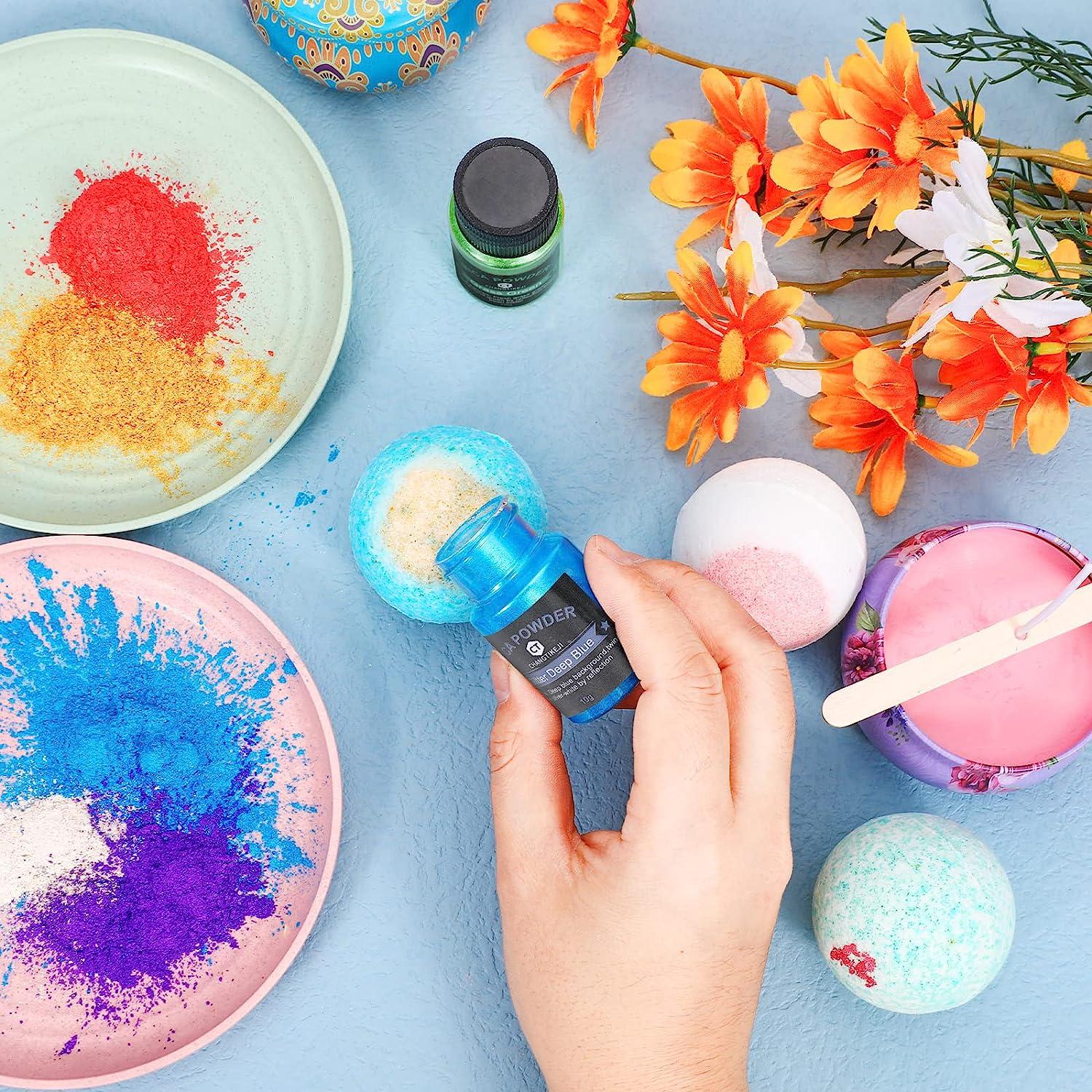 Mica Powder vs. Pigment Powder - What is the difference? - The Blue Bottle  Tree