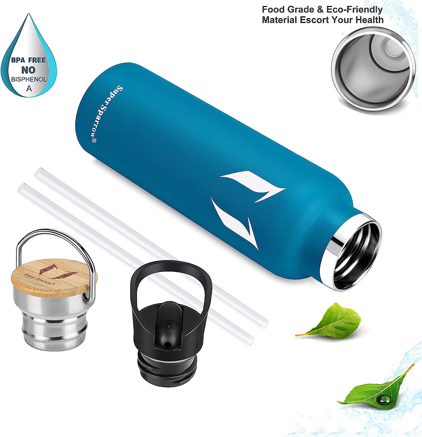 Super Sparrow Stainless Steel Vacuum Insulated Water Bottle, DStandard  Mouth -35