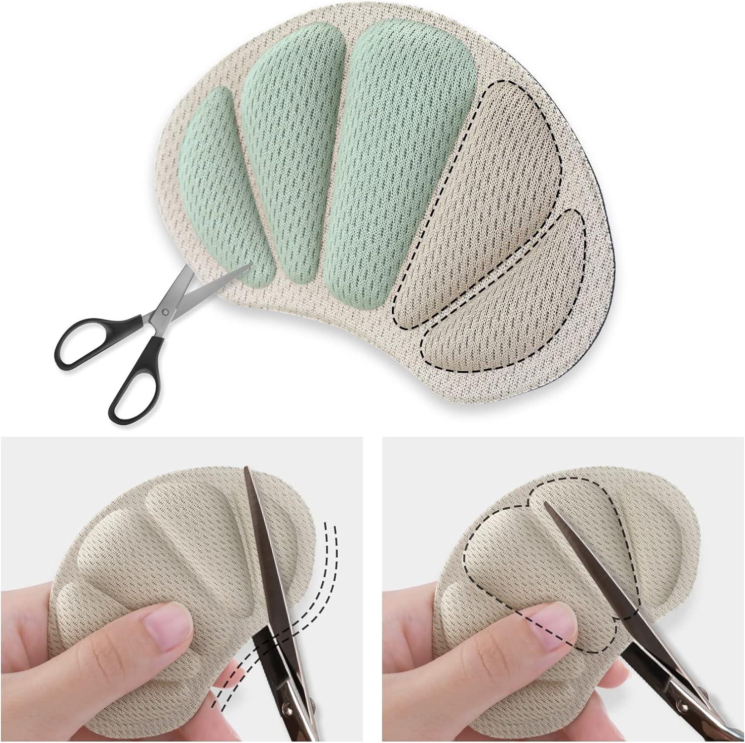 Molain Heel Grips Pairs Thick Cushioned Inserts for Shoes