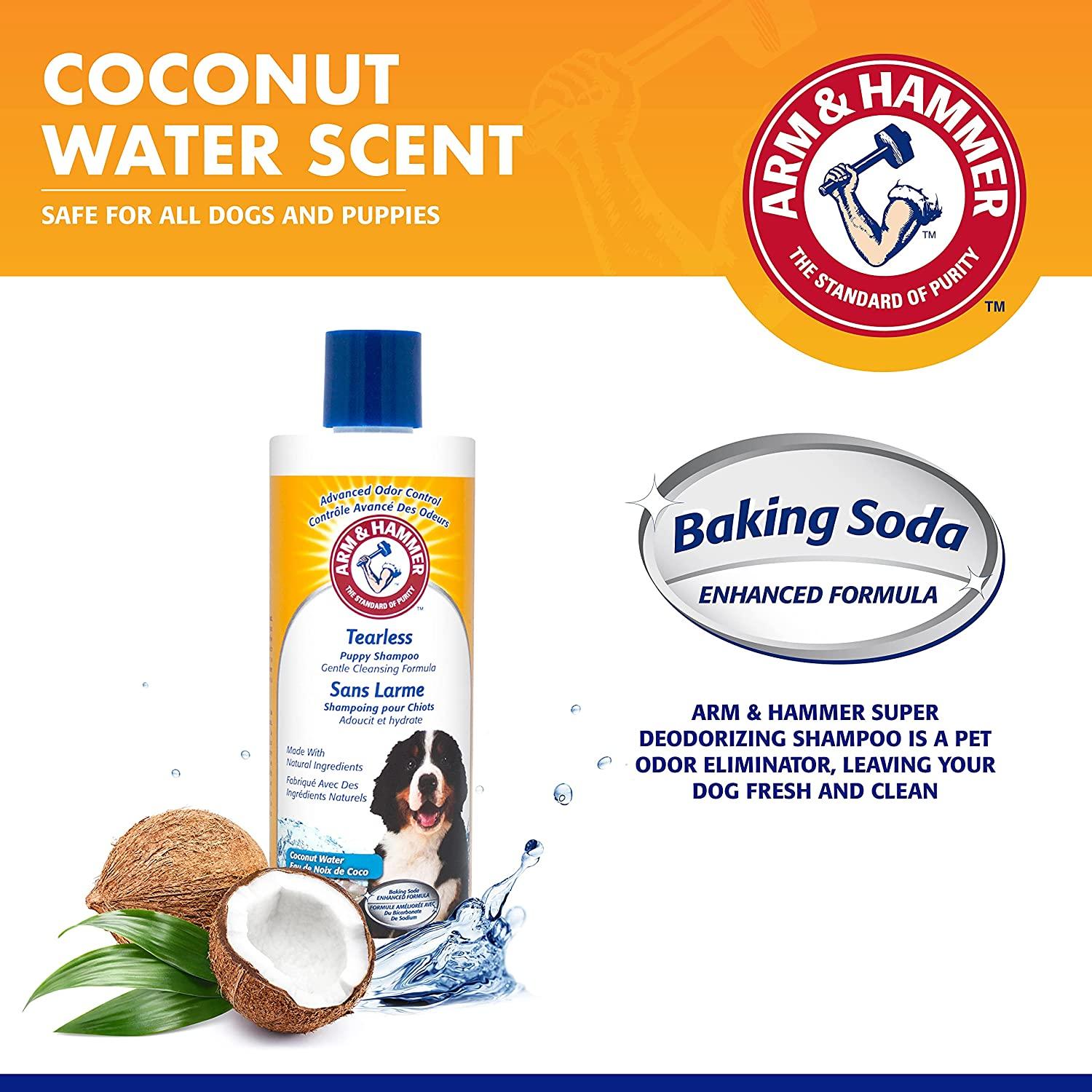 Arm & Hammer Tearless Puppy Shampoo Gentle Tearless Dog Shampoo for