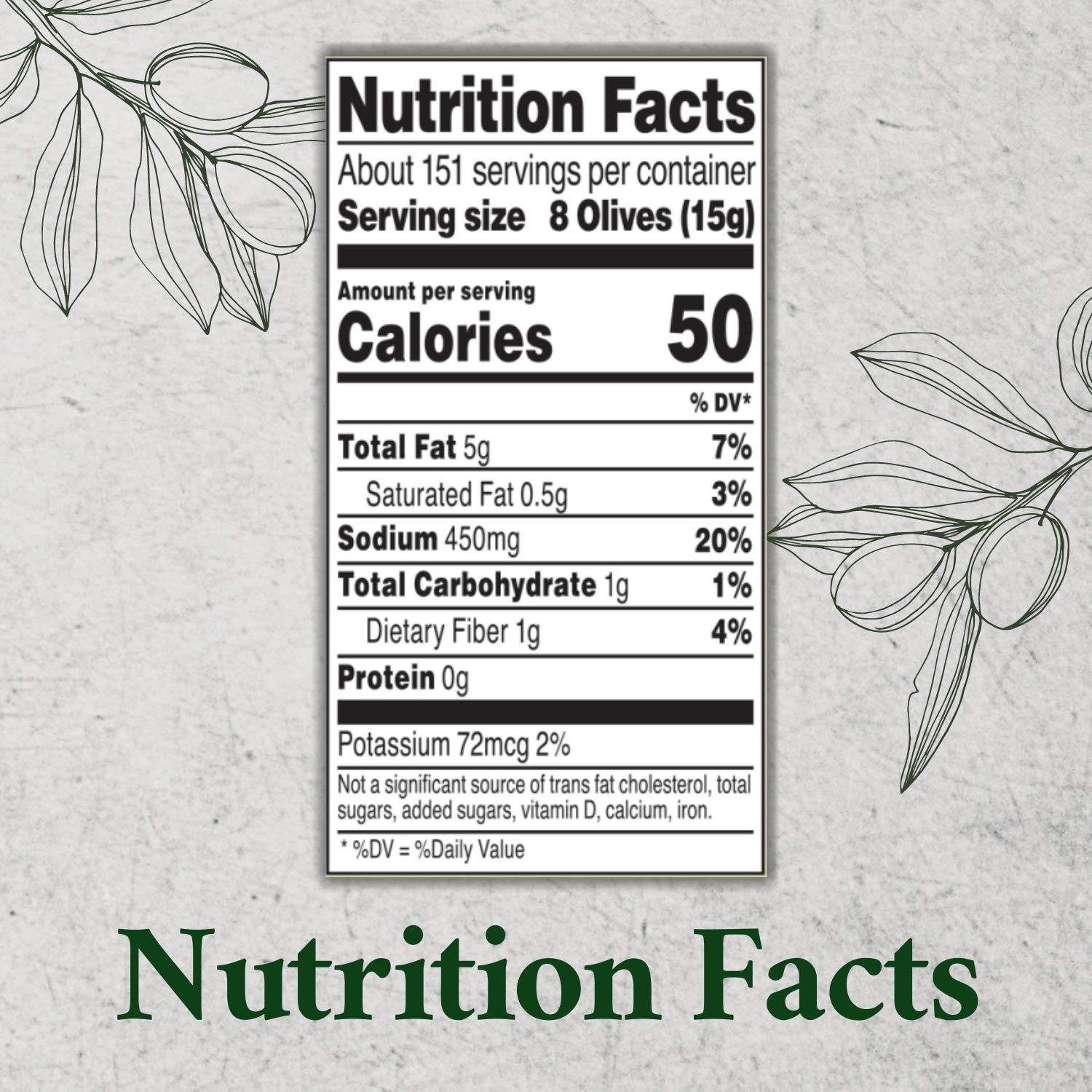 Roland Foods Oil Cured Black Olives Pitted Whole Olives Specialty