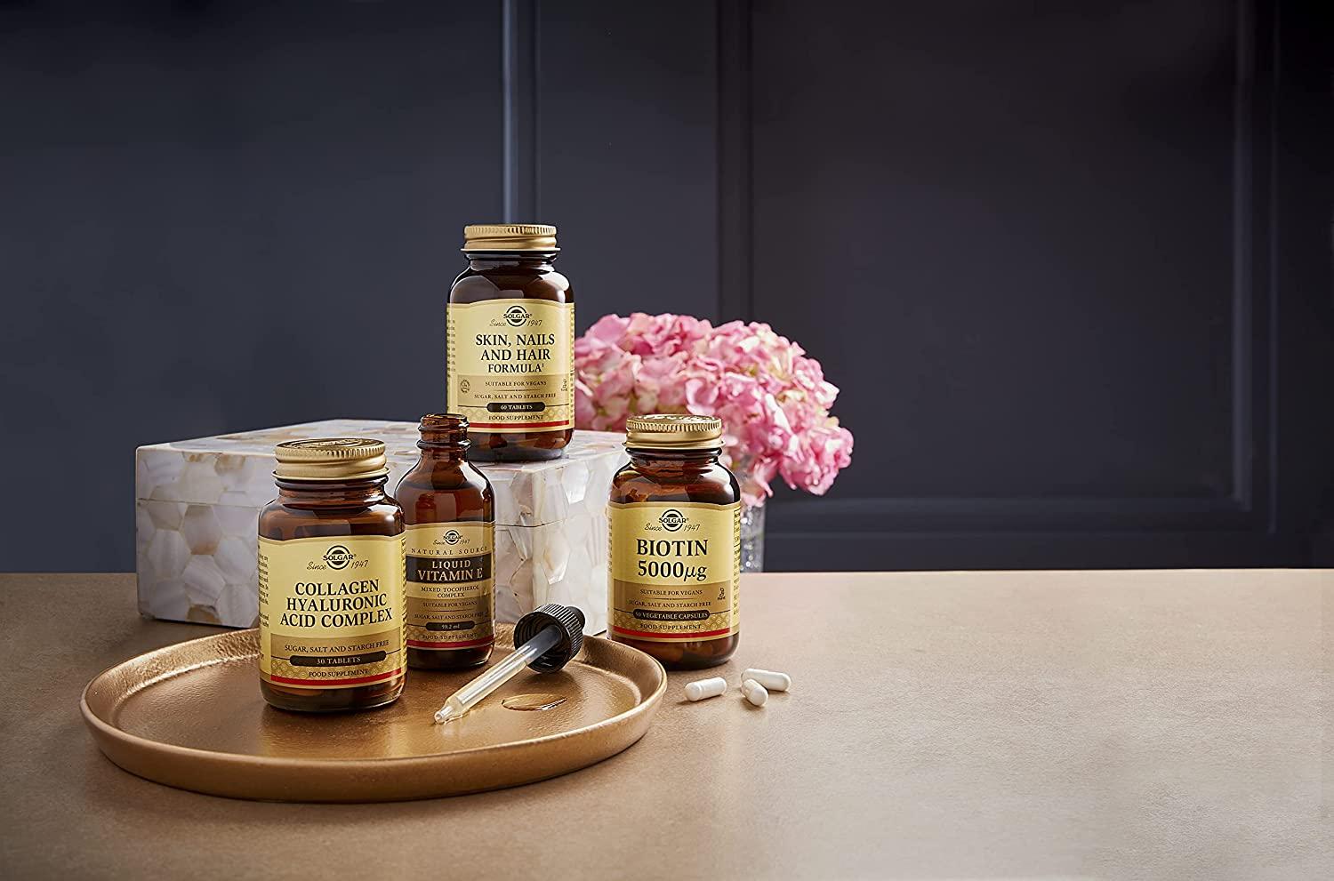 Solgar Collagen Hyaluronic Acid Complex 30 Tablets for Joint & Skin Health