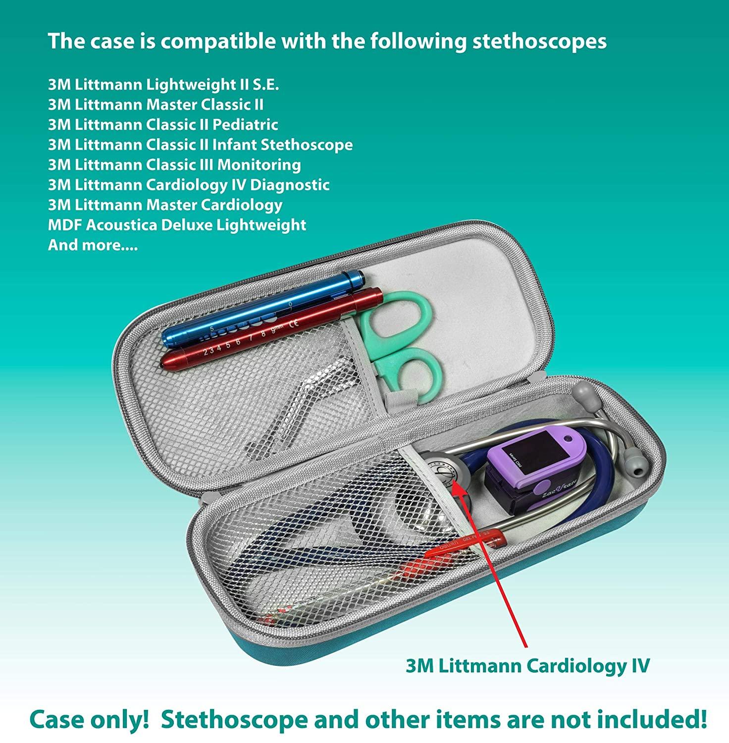 ButterFox Semi Hard Stethoscope Case for 3M Classic III, Lightweight II