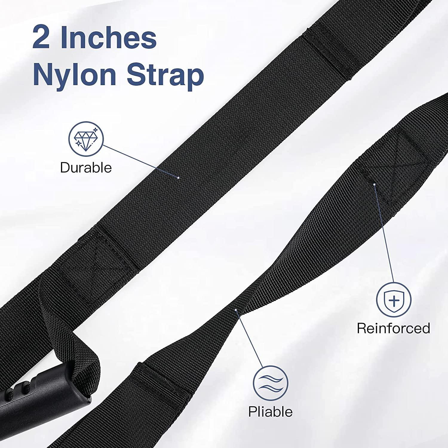 Multi-Loop Leg Lifter Strap with Foot Grip, Leg Lifter Aid for Bed