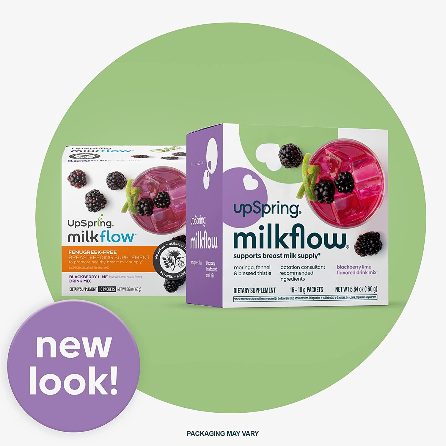 Upspring Milkflow Breastfeeding Supplement Drink Mix with Moringa