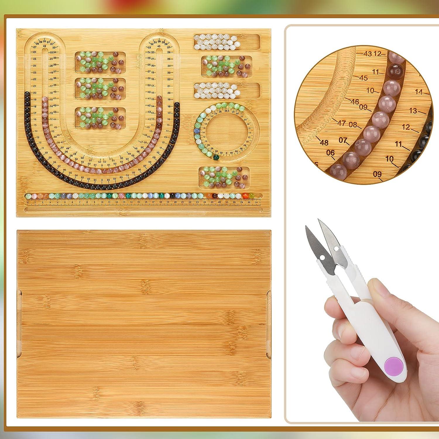  Jutom Bead Design Boards Bead Measuring Board Jewelry Design  Mats Beading Needles Jewelry String for DIY Bracelets Necklaces Craft  Supplies Tools Jewelry Making : Arts, Crafts & Sewing
