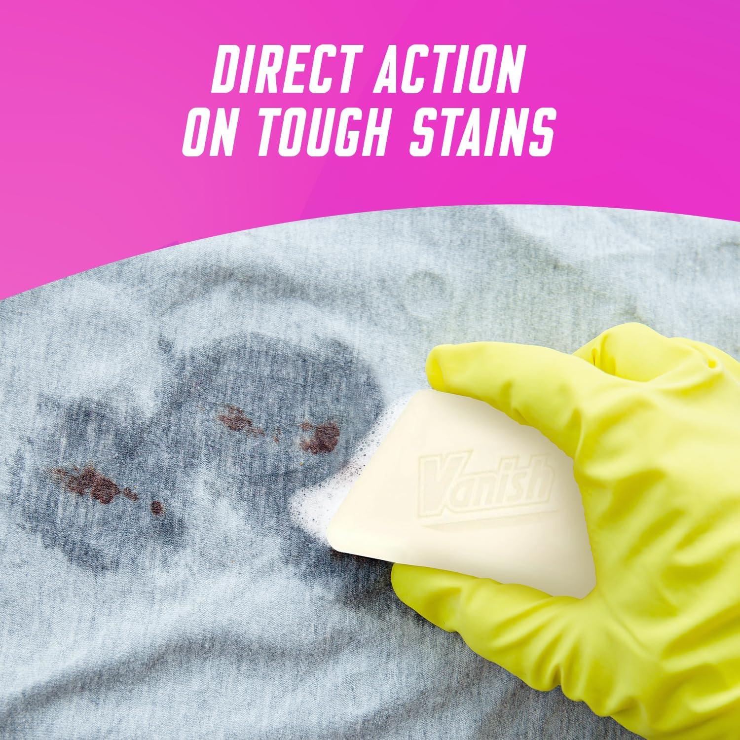 Vanish Fabric Stain Remover PreTreat Bar 75g Multi Stain Remover Safe